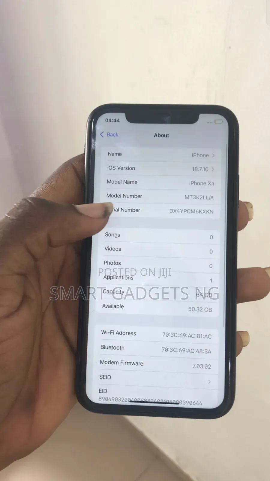 Apple iPhone XR 64 GB Black