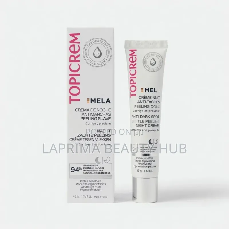 The Topicrem MELA Anti-Dark Spot Gentle Peeling Night Cream (40ml)