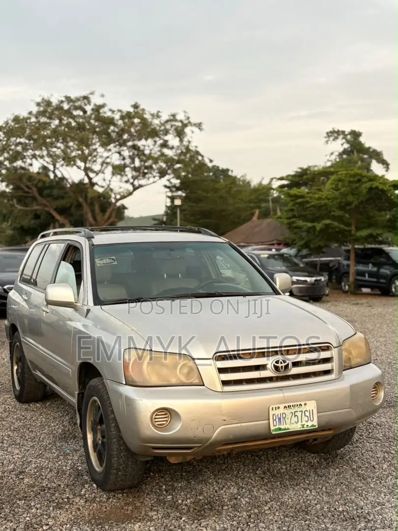 Toyota Highlander V6 AWD 2004 Silver