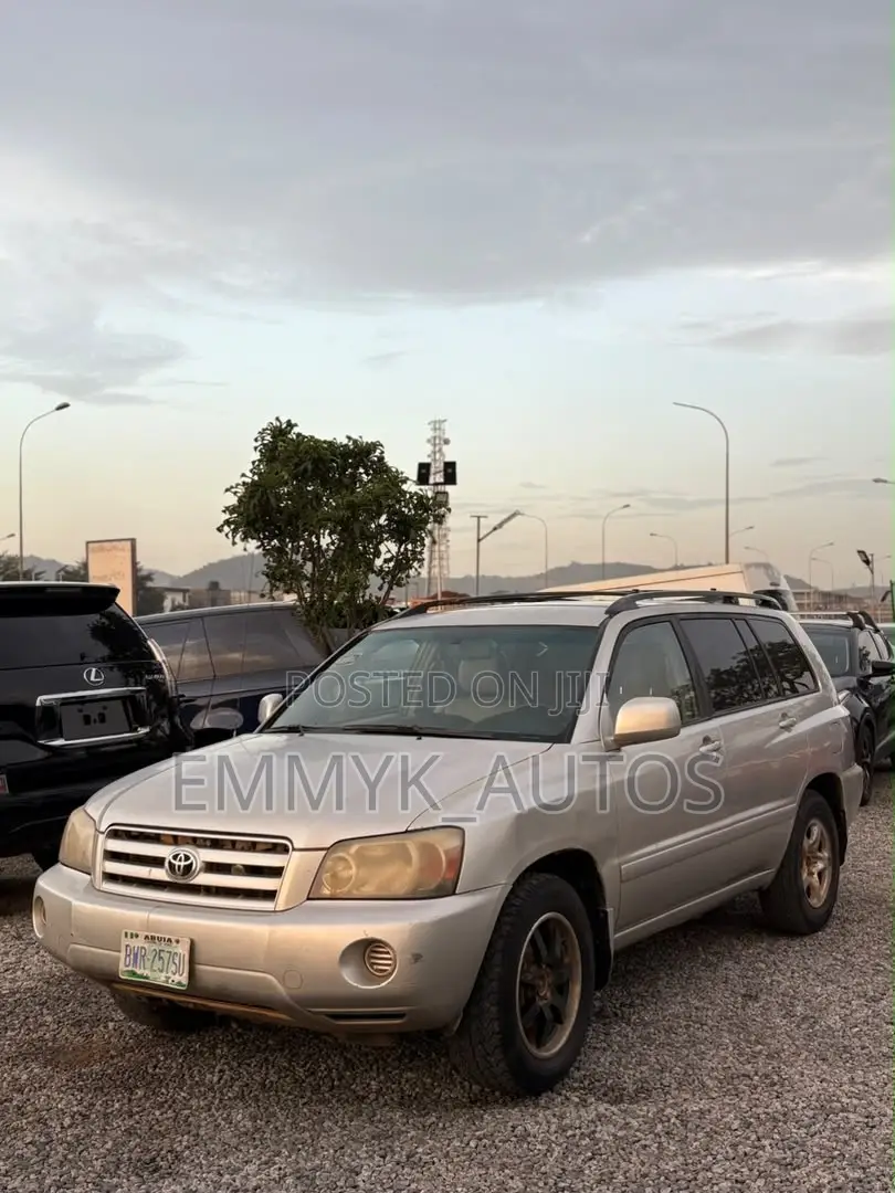Toyota Highlander V6 AWD 2004 Silver