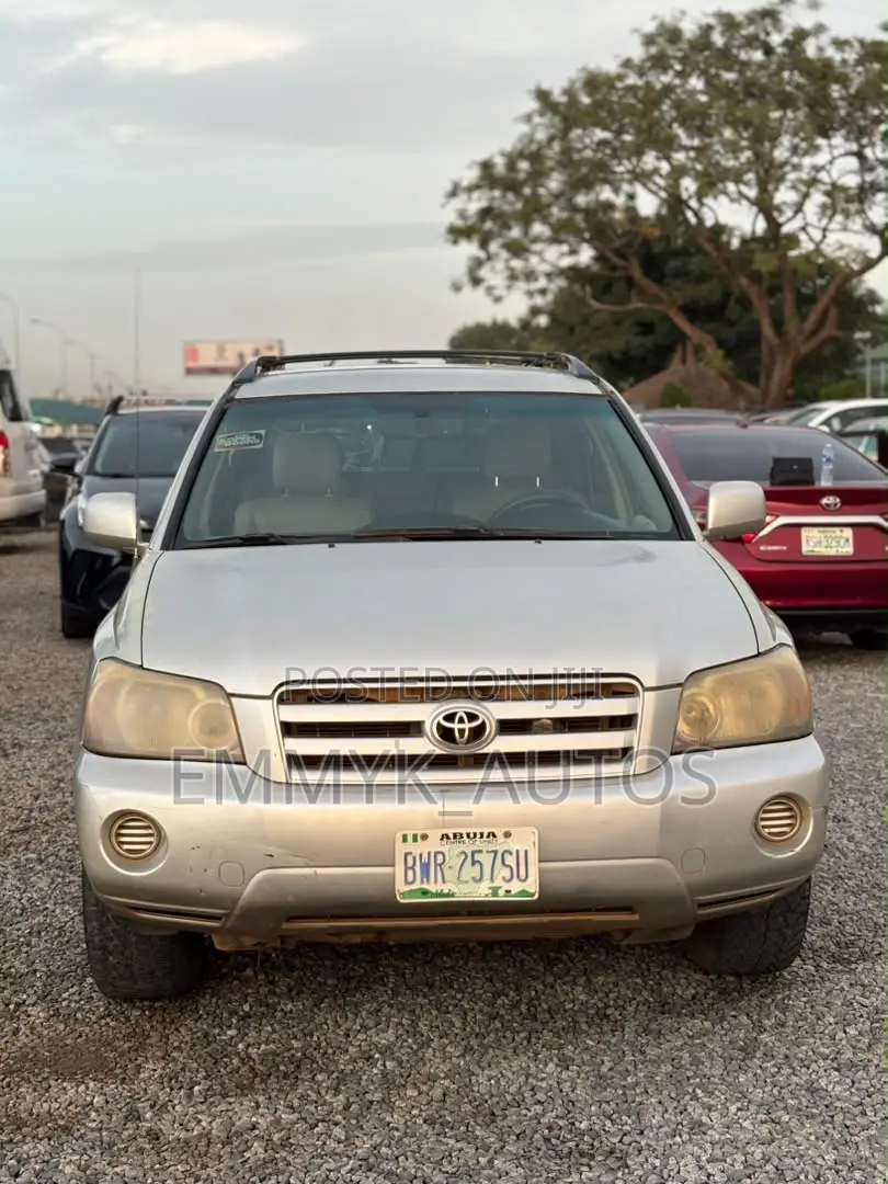 Toyota Highlander V6 AWD 2004 Silver