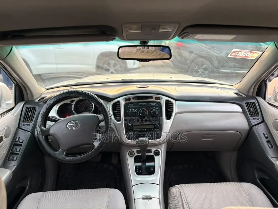 Toyota Highlander V6 AWD 2004 Silver