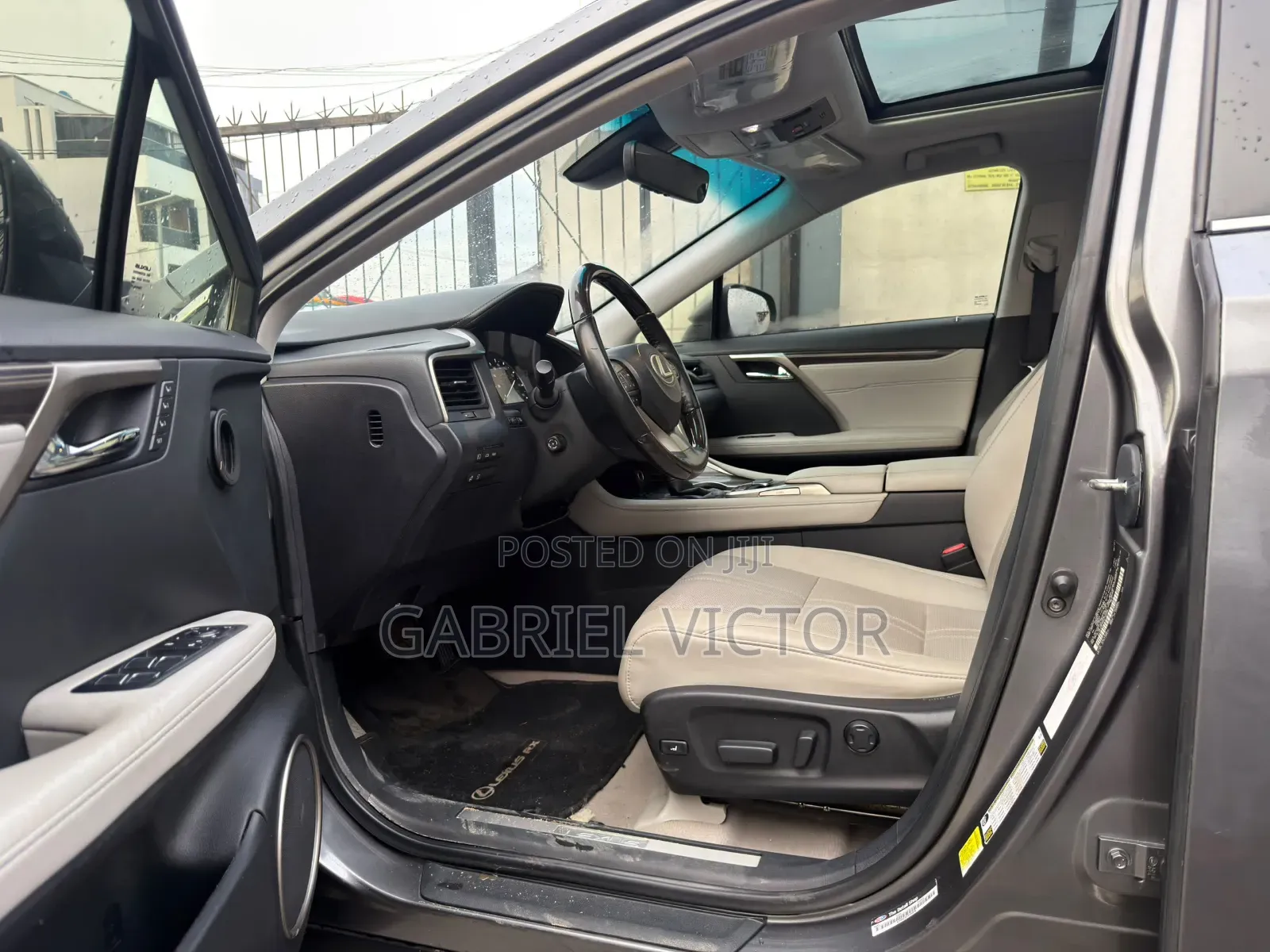 Lexus RX 350 F Sport AWD 2017 Gold