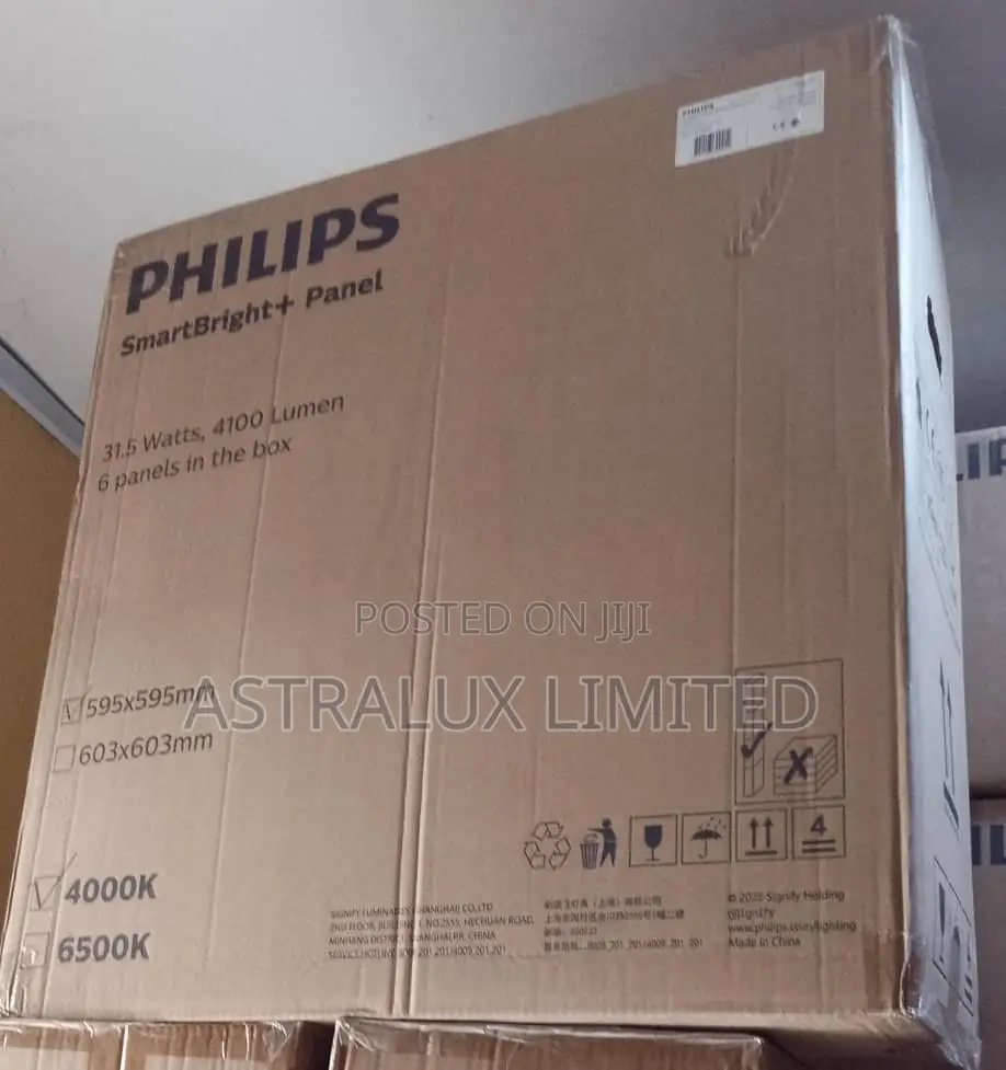 600x600 Philips 31.5w SmartBright Modular Panel Light