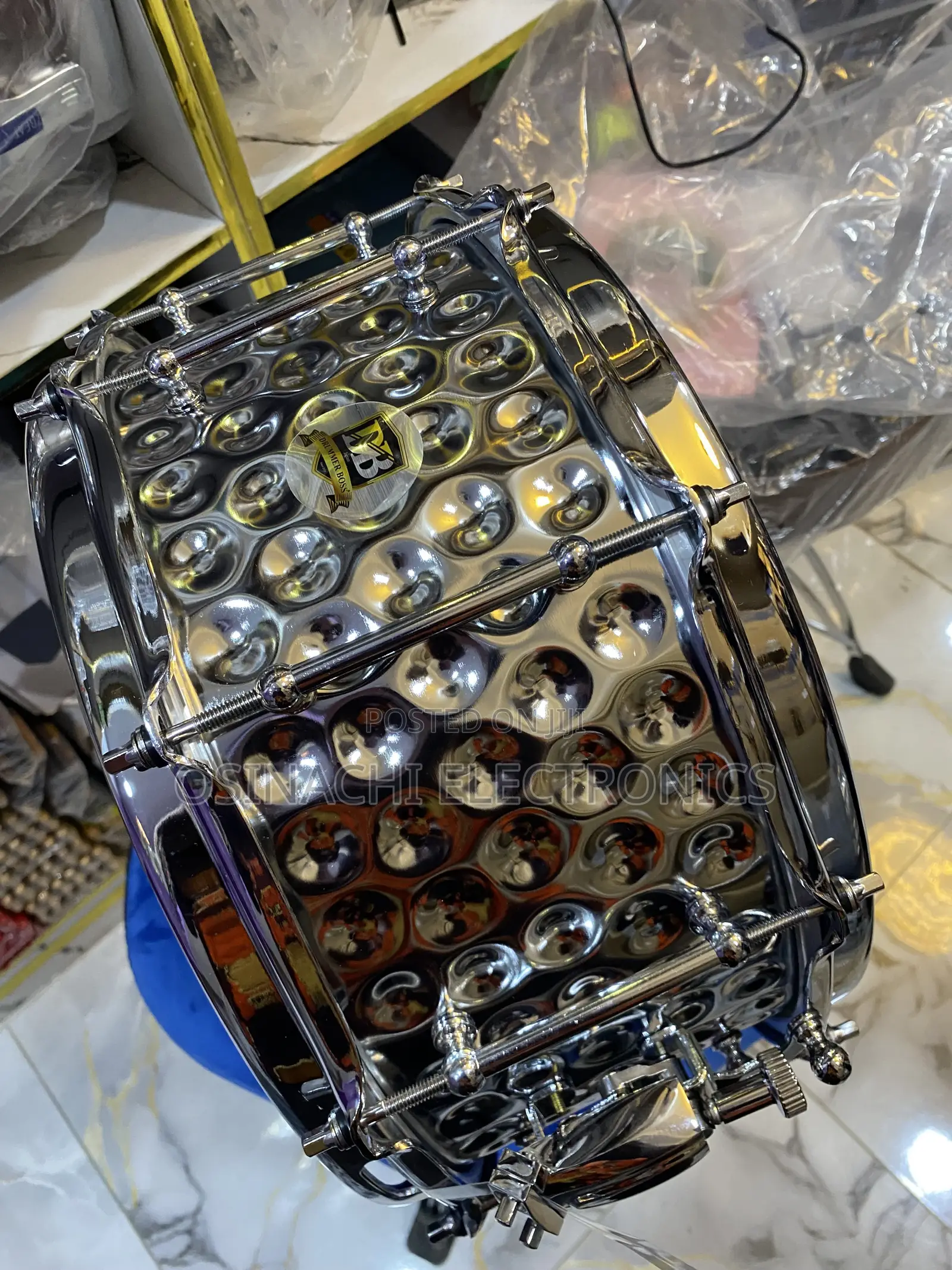 Drummer Boss Snare Drum