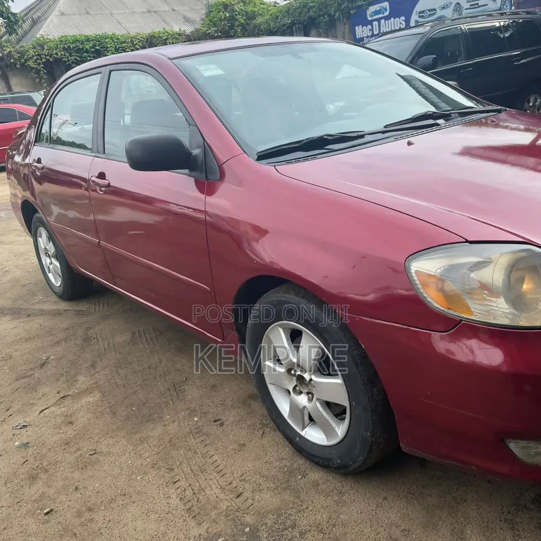 Toyota Corolla 2004 Red