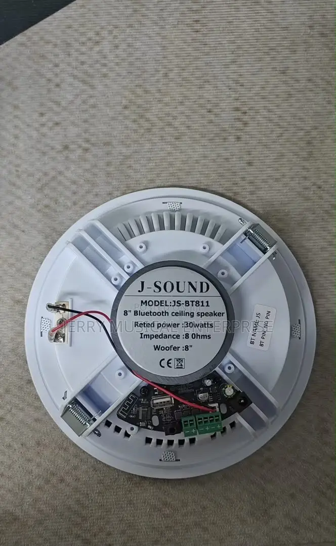 J Sound Single Bluetooth With USB and Auxiliary