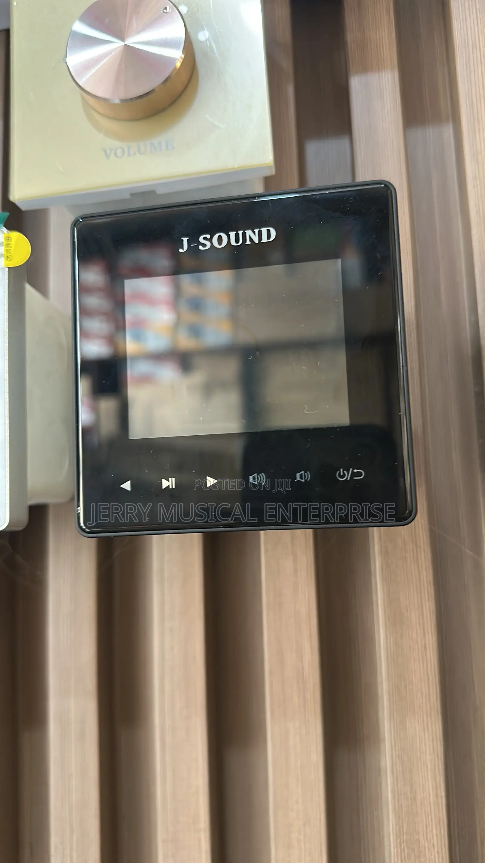 J Sound 4inches Soft Touch Wall Amplifier With USB and Auxiliary