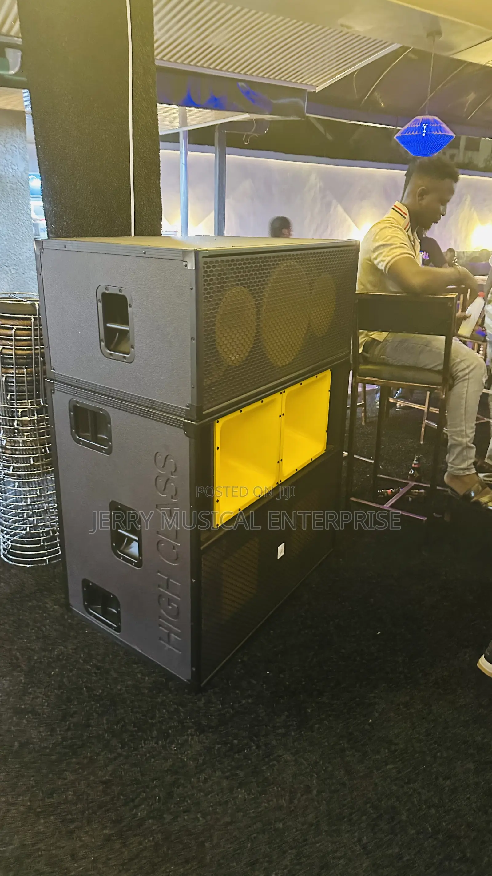 High Class Professional 3n1 Subwoofer and Voice Speakers