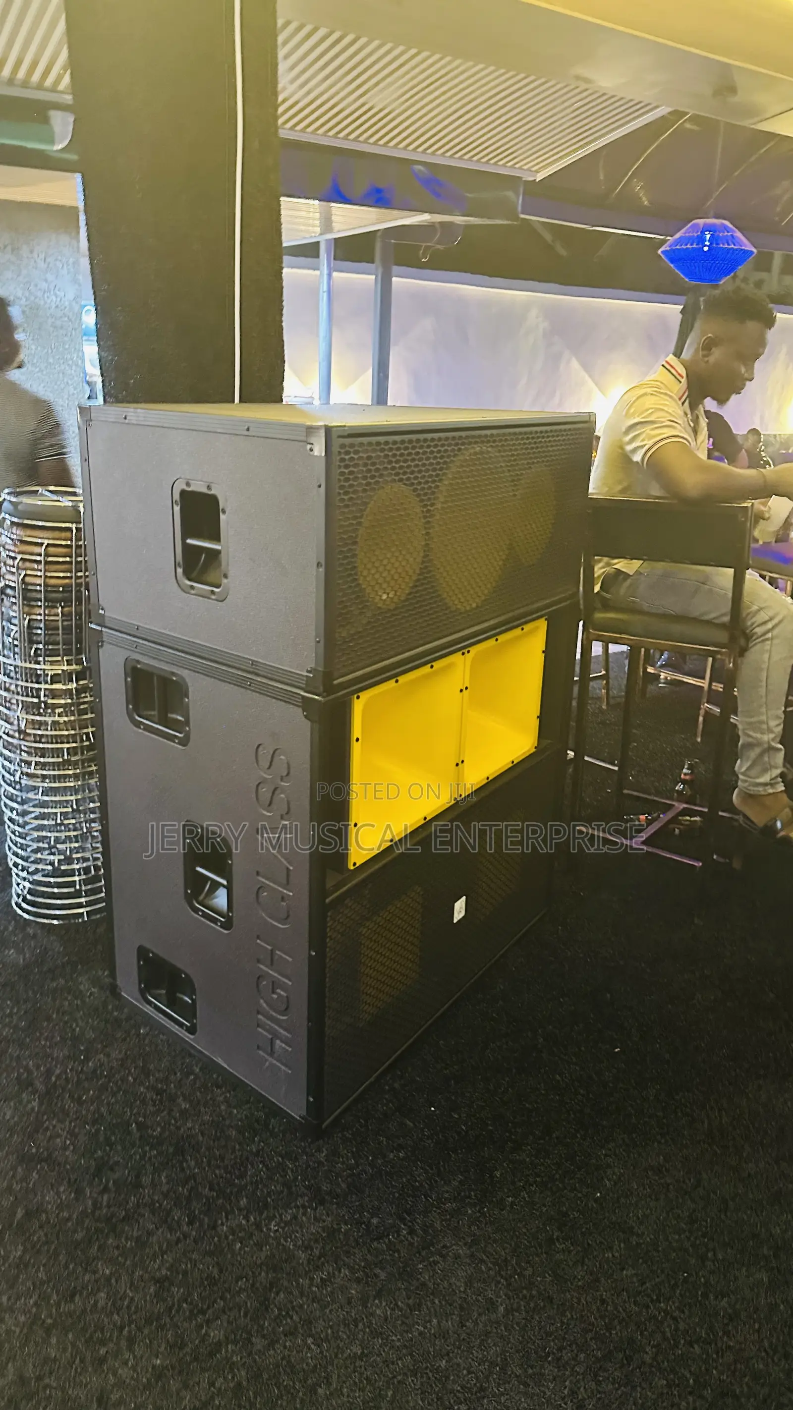 High Class Professional 3n1 Subwoofer and Voice Speakers