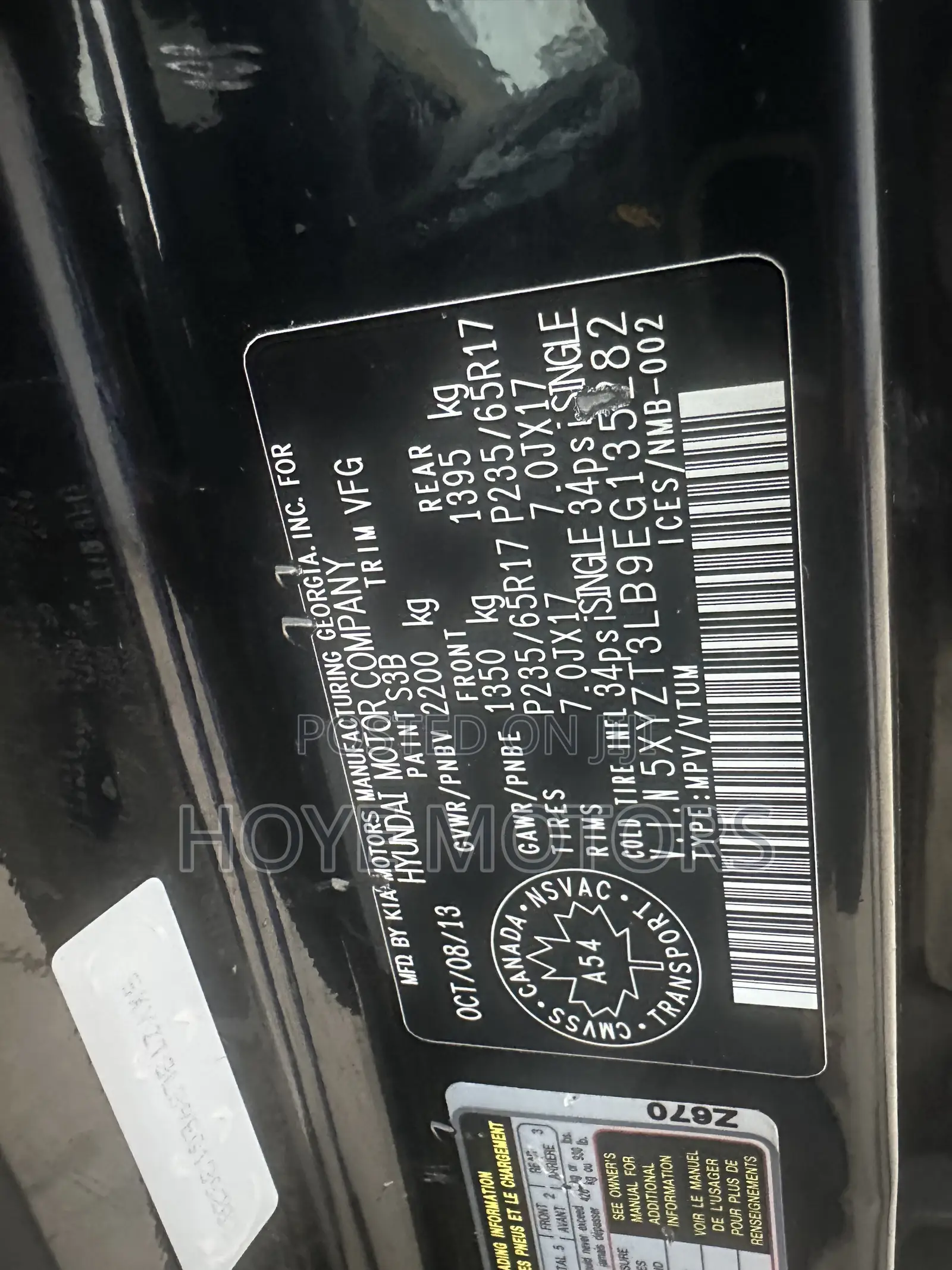 Hyundai Santa Fe Sport 2013 Black