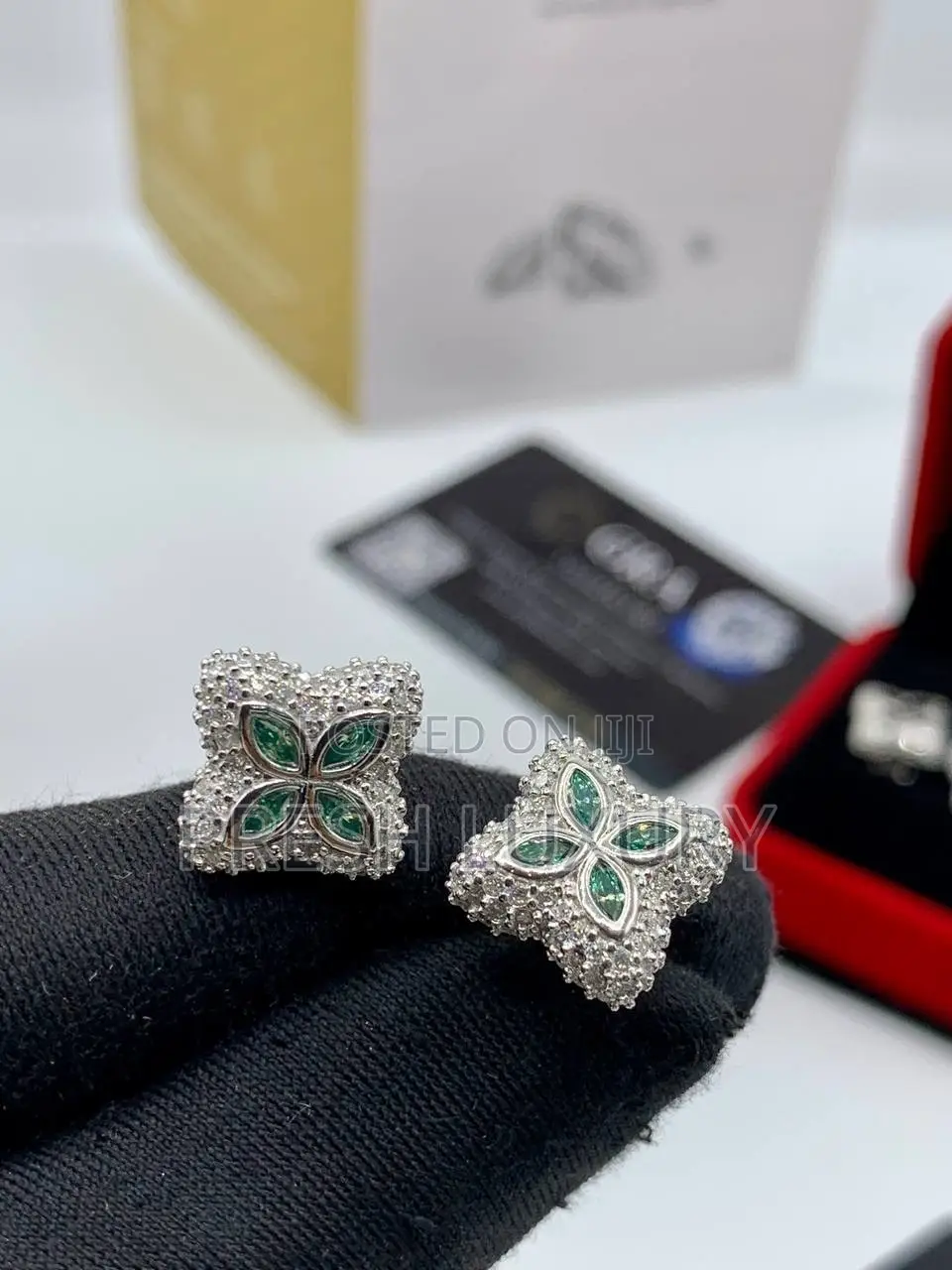 VVS Moissanite Unisex Earrings