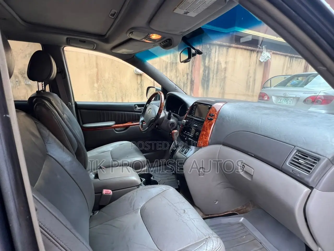 Toyota Sienna XLE Limited 2007 Gray