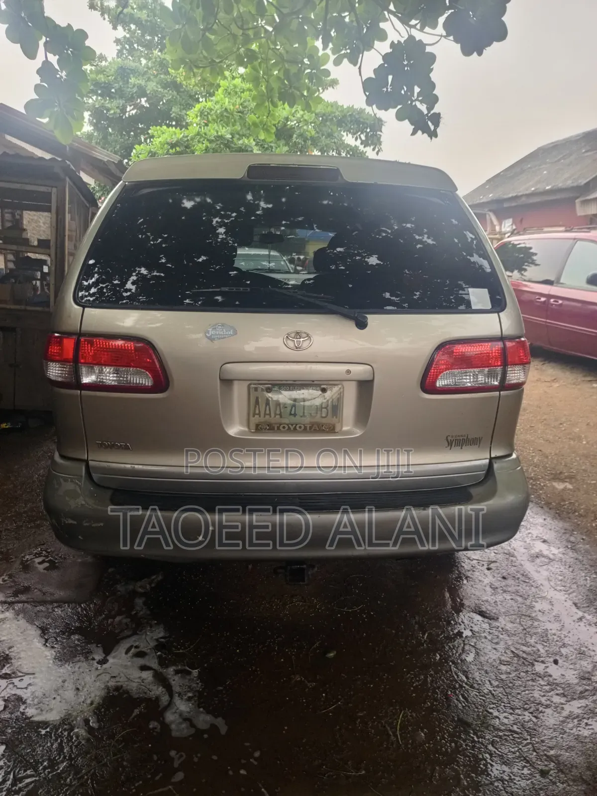 Toyota Sienna 2002 Gold