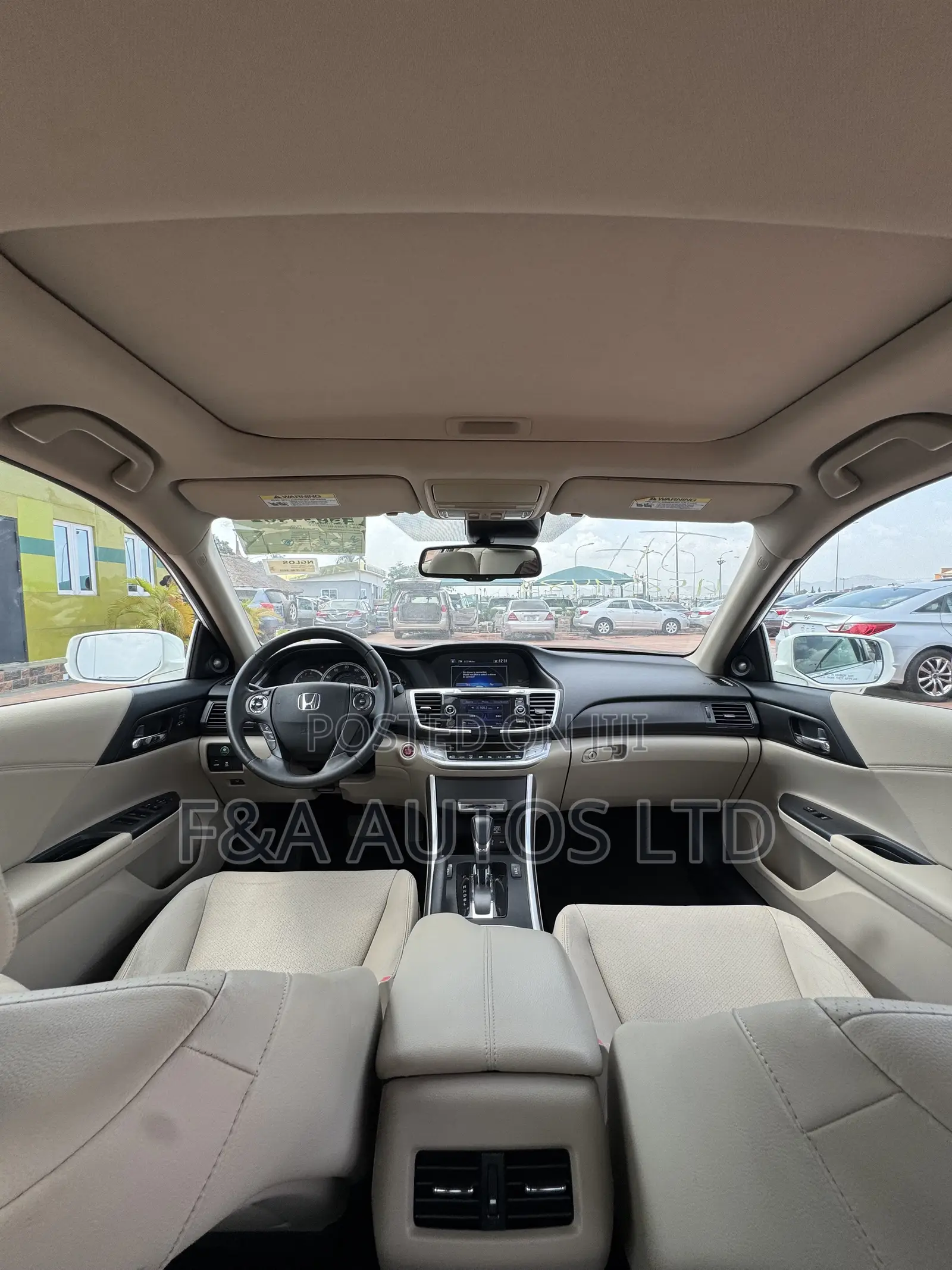 Honda Accord EX 4dr Sedan (2.4L 4cyl CVT) 2014 White
