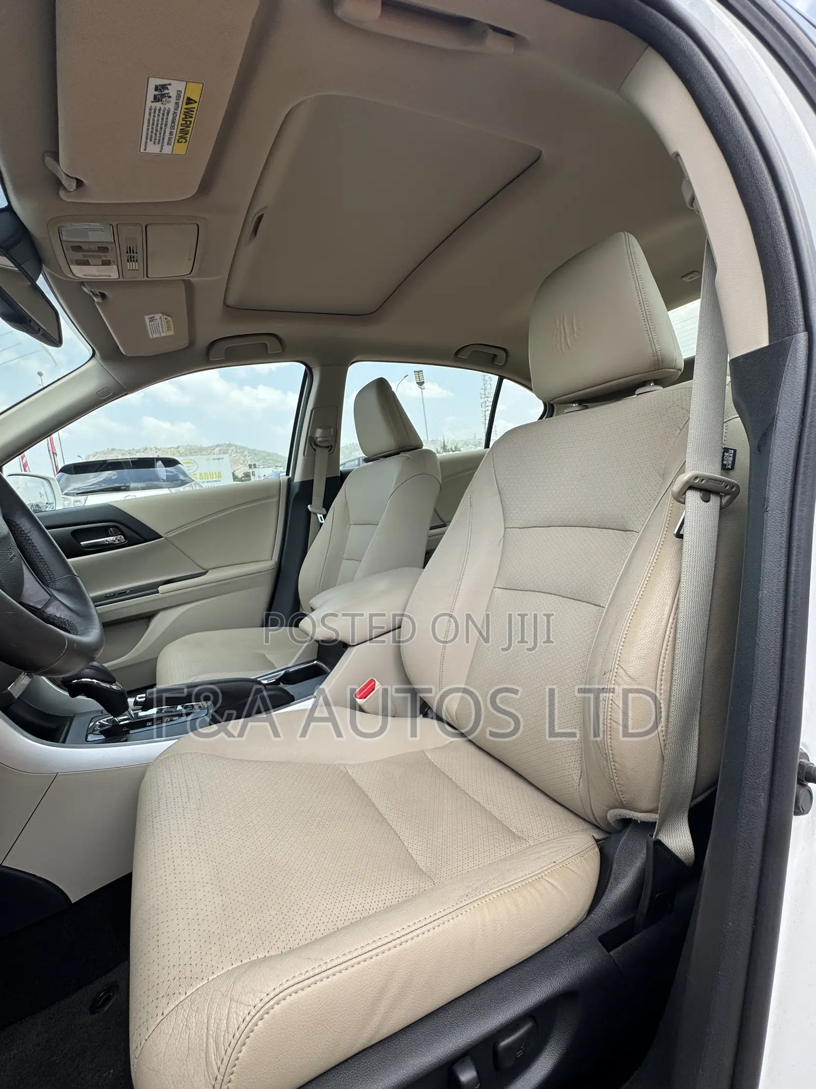 Honda Accord EX 4dr Sedan (2.4L 4cyl CVT) 2014 White