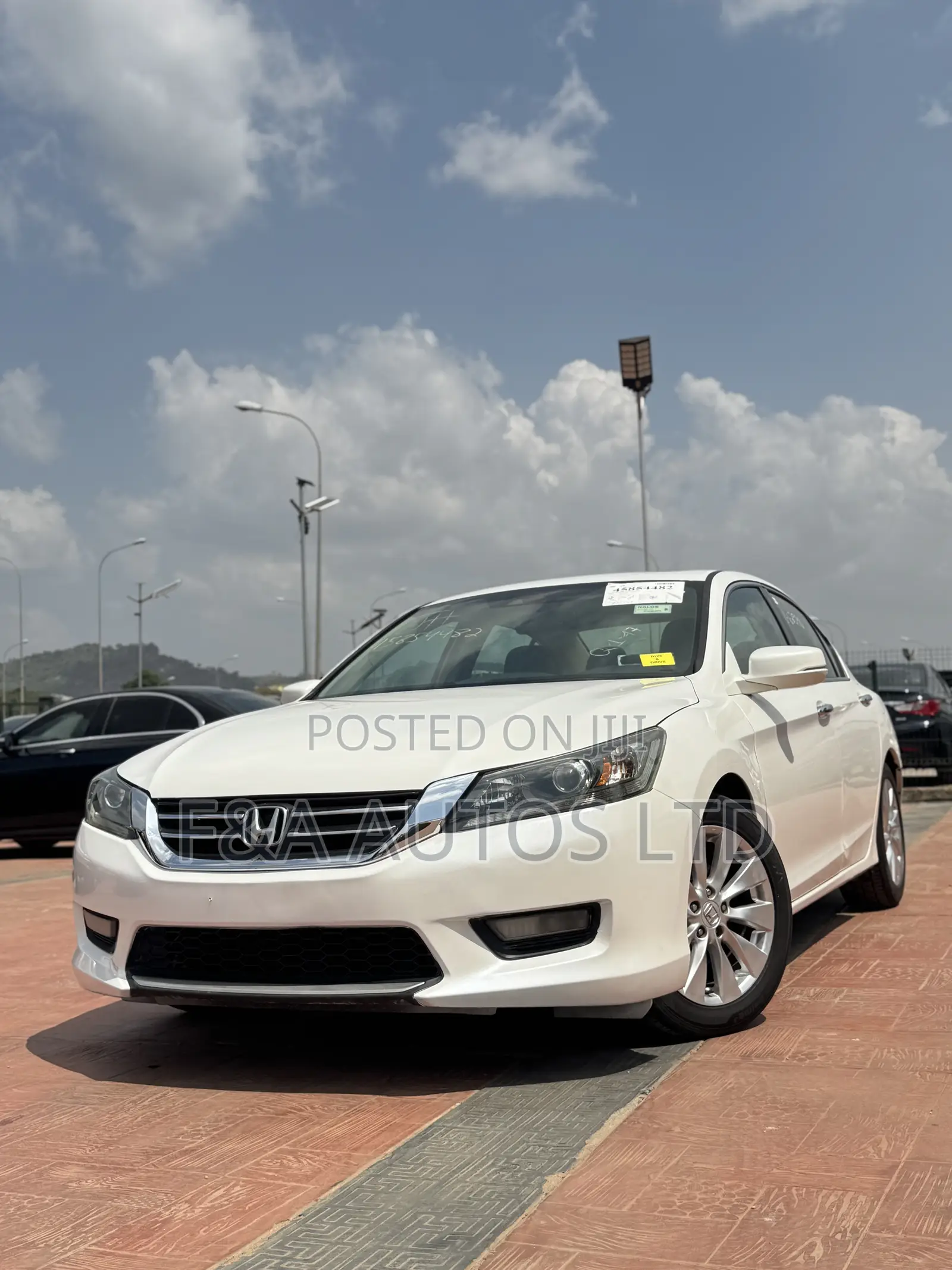 Honda Accord EX 4dr Sedan (2.4L 4cyl CVT) 2014 White