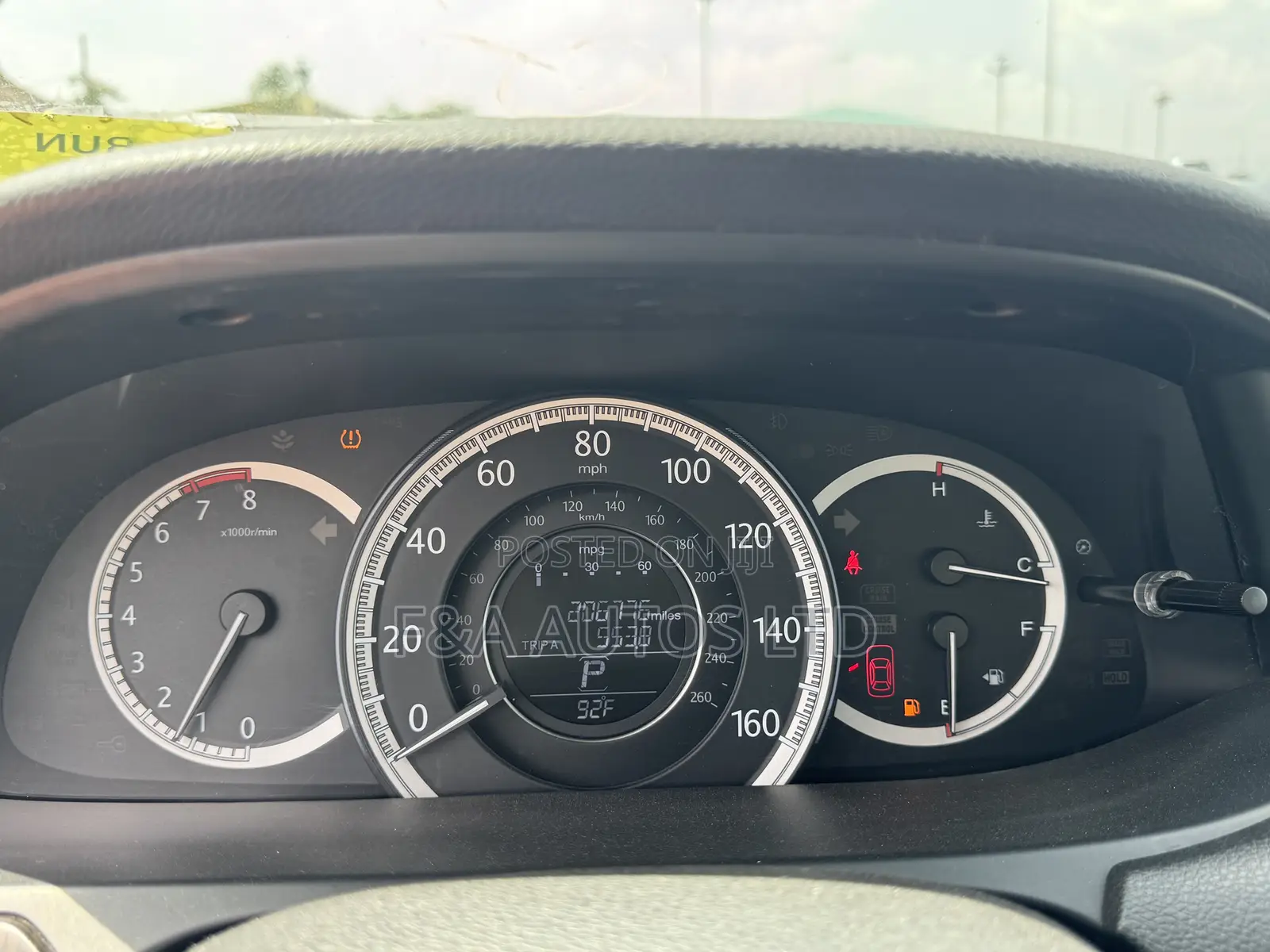 Honda Accord EX 4dr Sedan (2.4L 4cyl CVT) 2014 White
