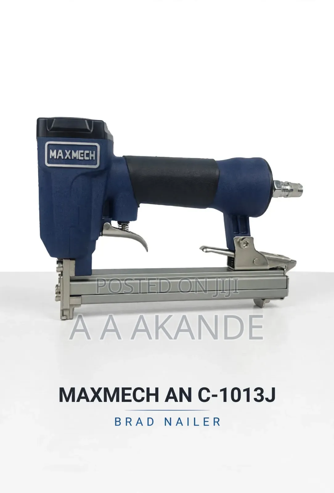MAXMECH AN C-1013j Pneumatic Brad Nail Gun / Air Nailer