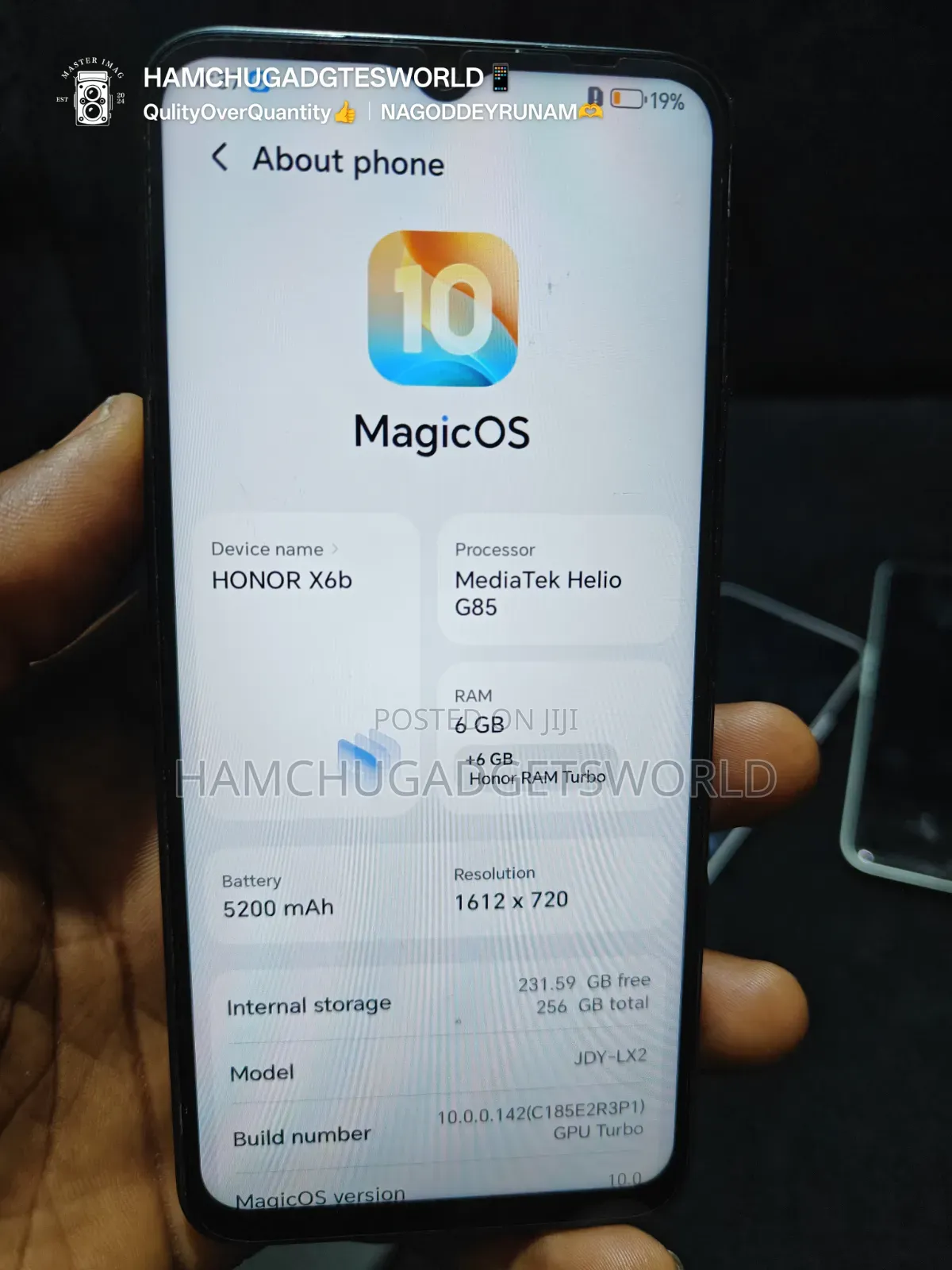 Honor X6b 128 GB Black