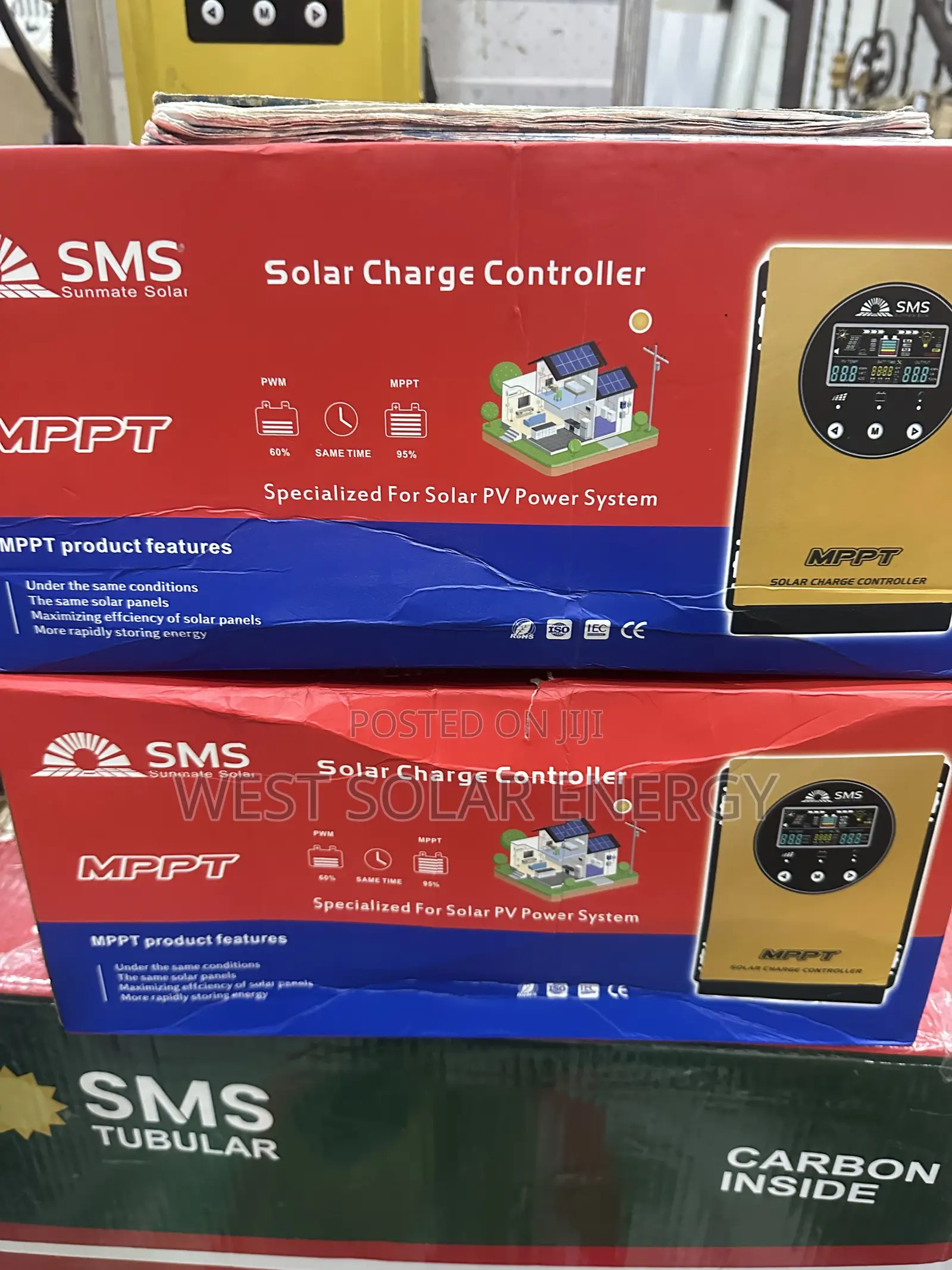 100A SMS MPPT Solar Charge Controller