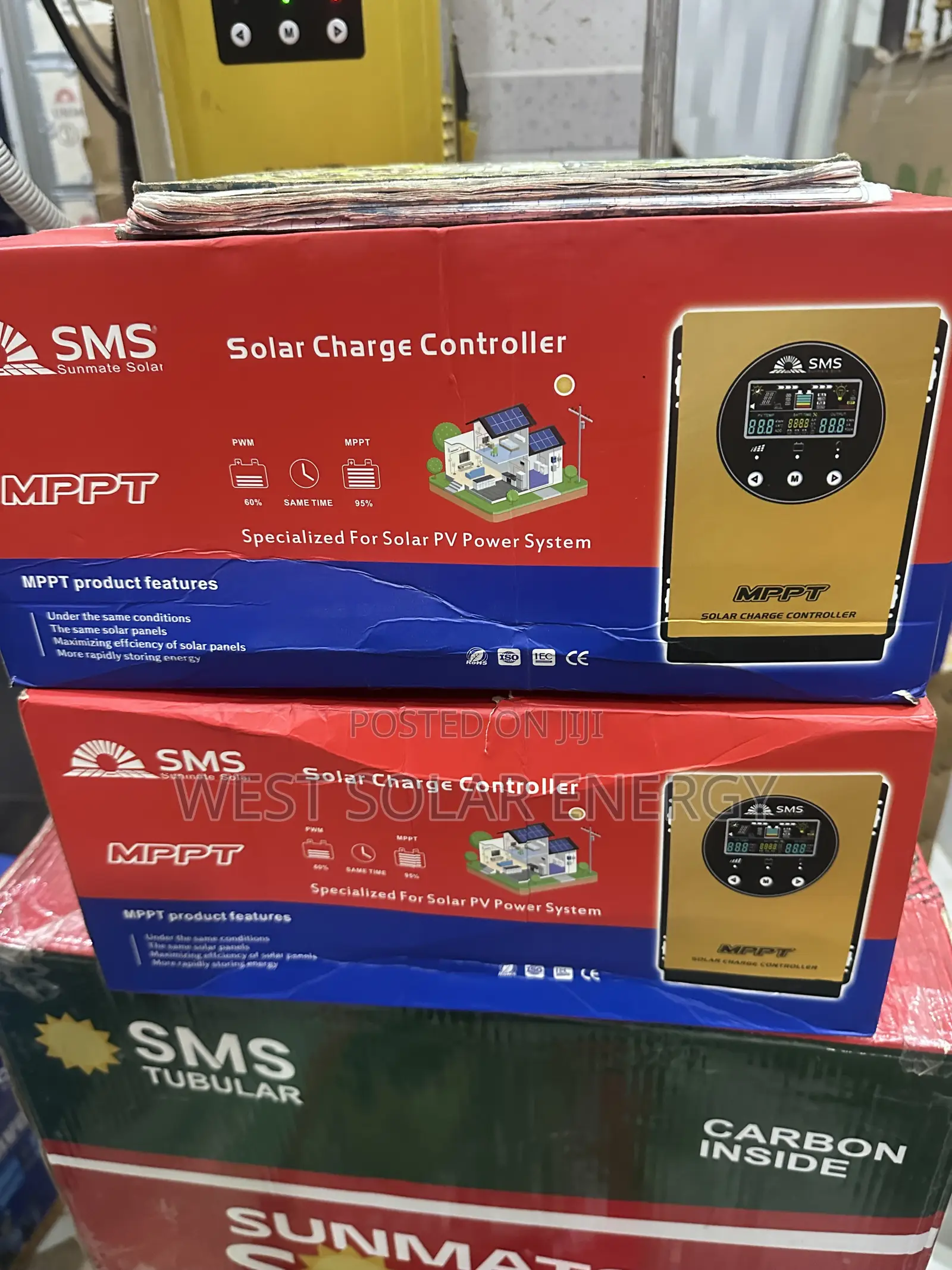 100A SMS MPPT Solar Charge Controller