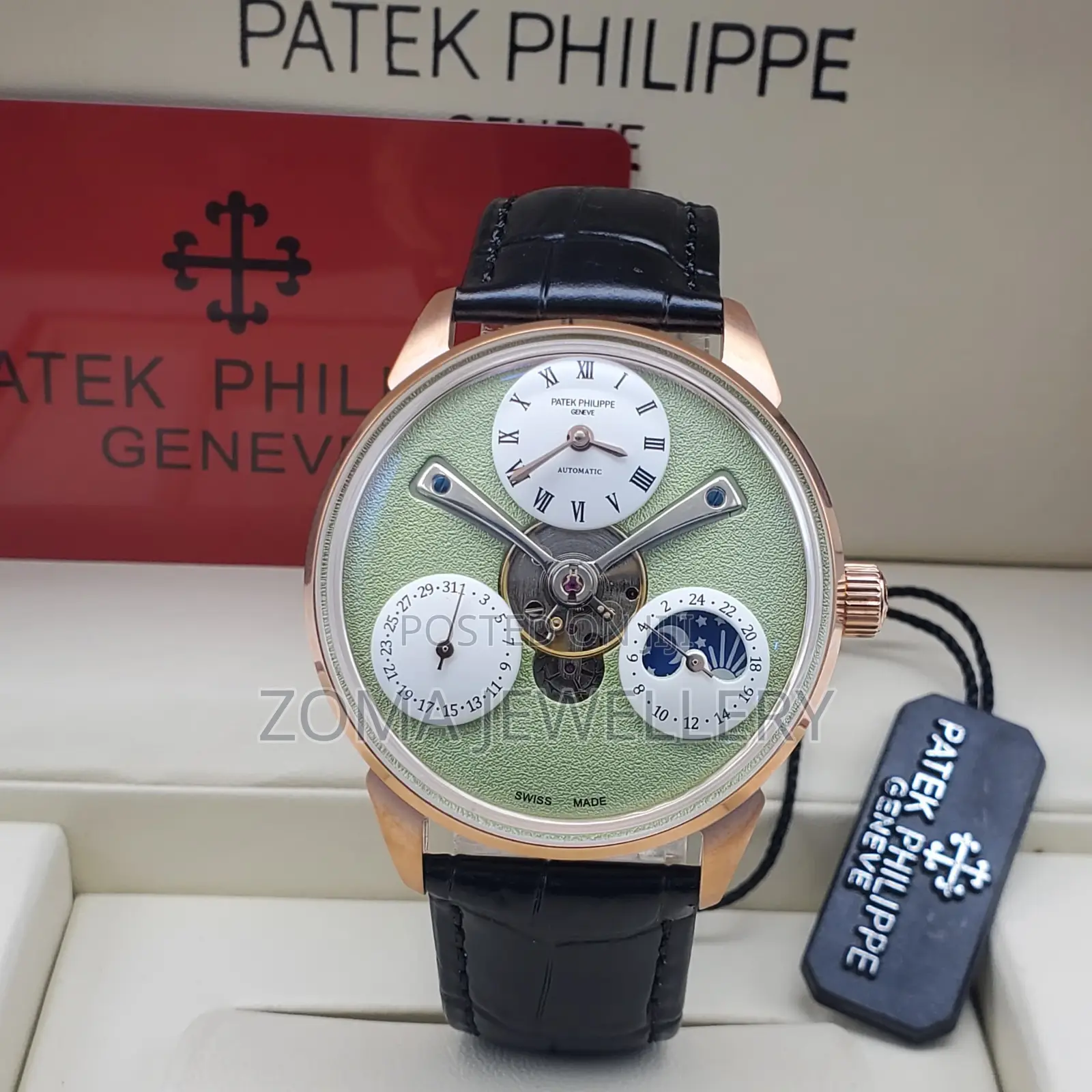 PATEK PHILLIPE Leather Watch