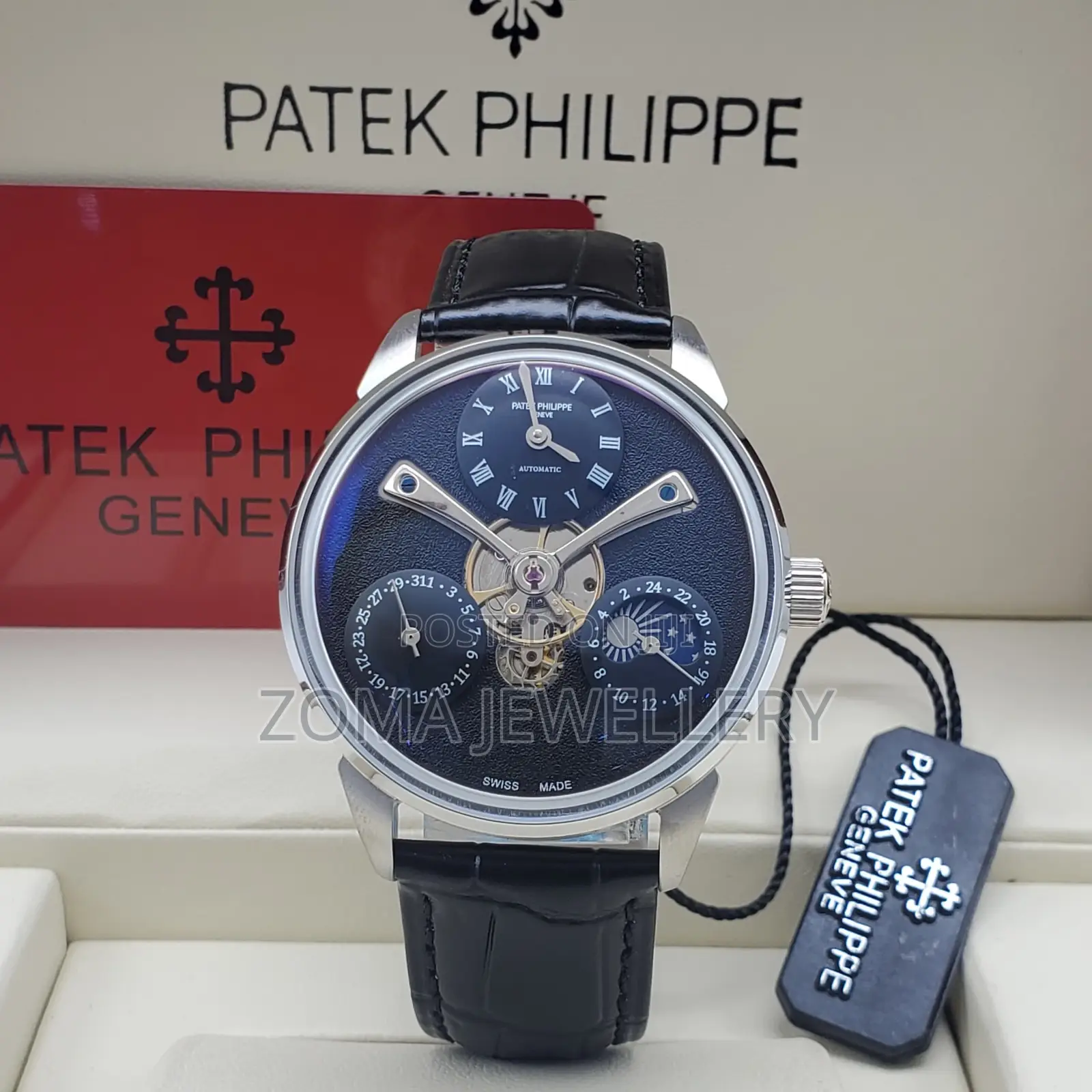 PATEK PHILLIPE Leather Watch