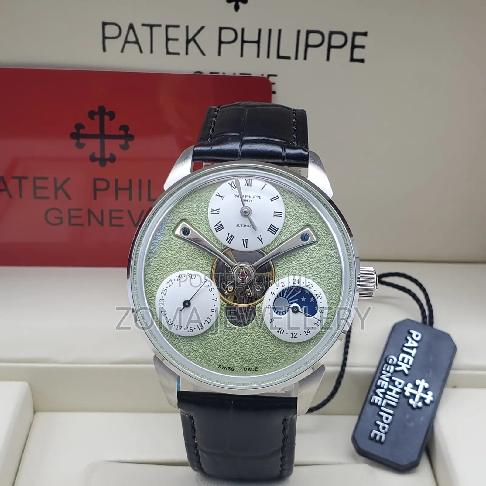 PATEK PHILLIPE Leather Watch