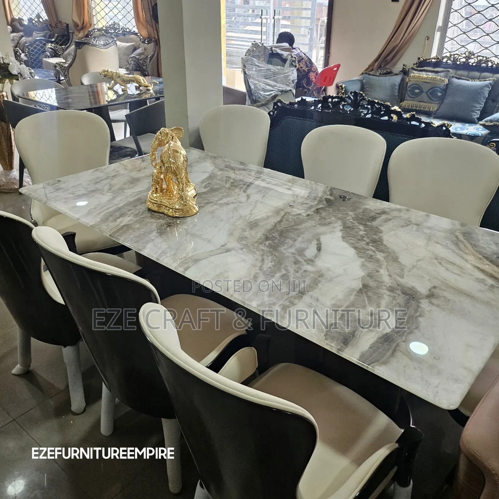 8seaters Luxury Exotic Dining Set