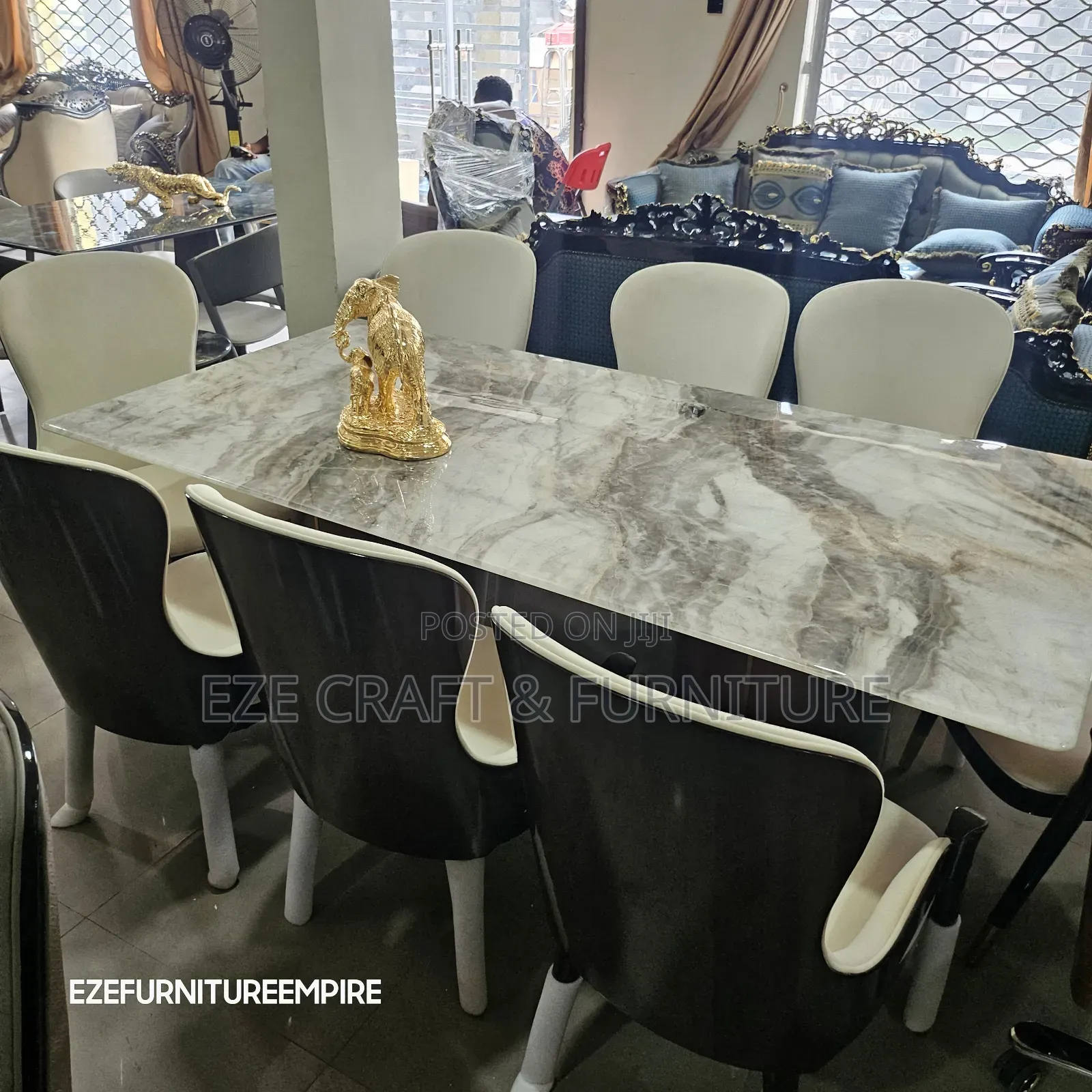 8seaters Luxury Exotic Dining Set