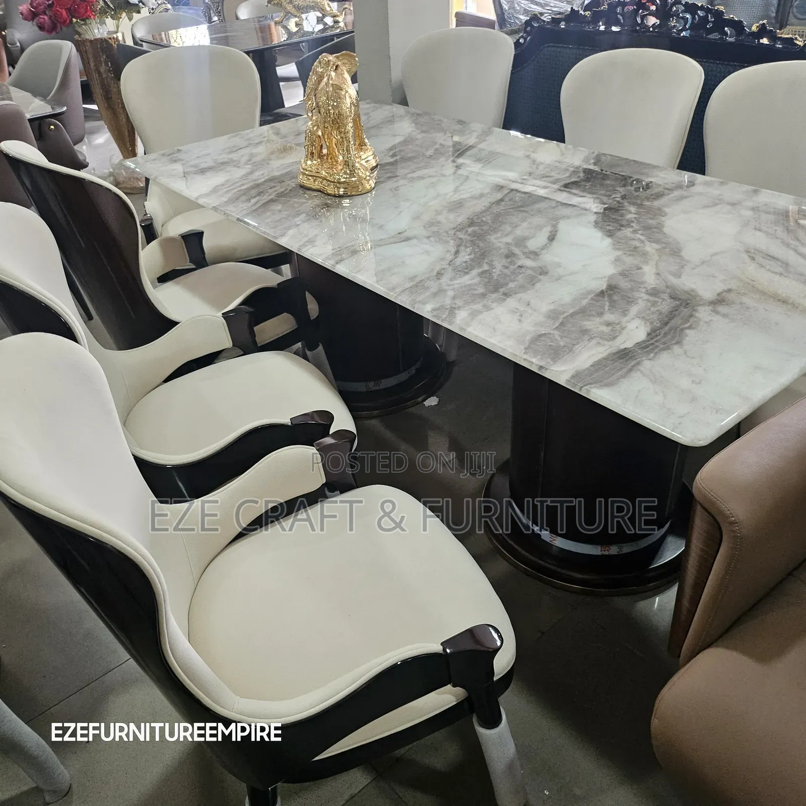 8seaters Luxury Exotic Dining Set
