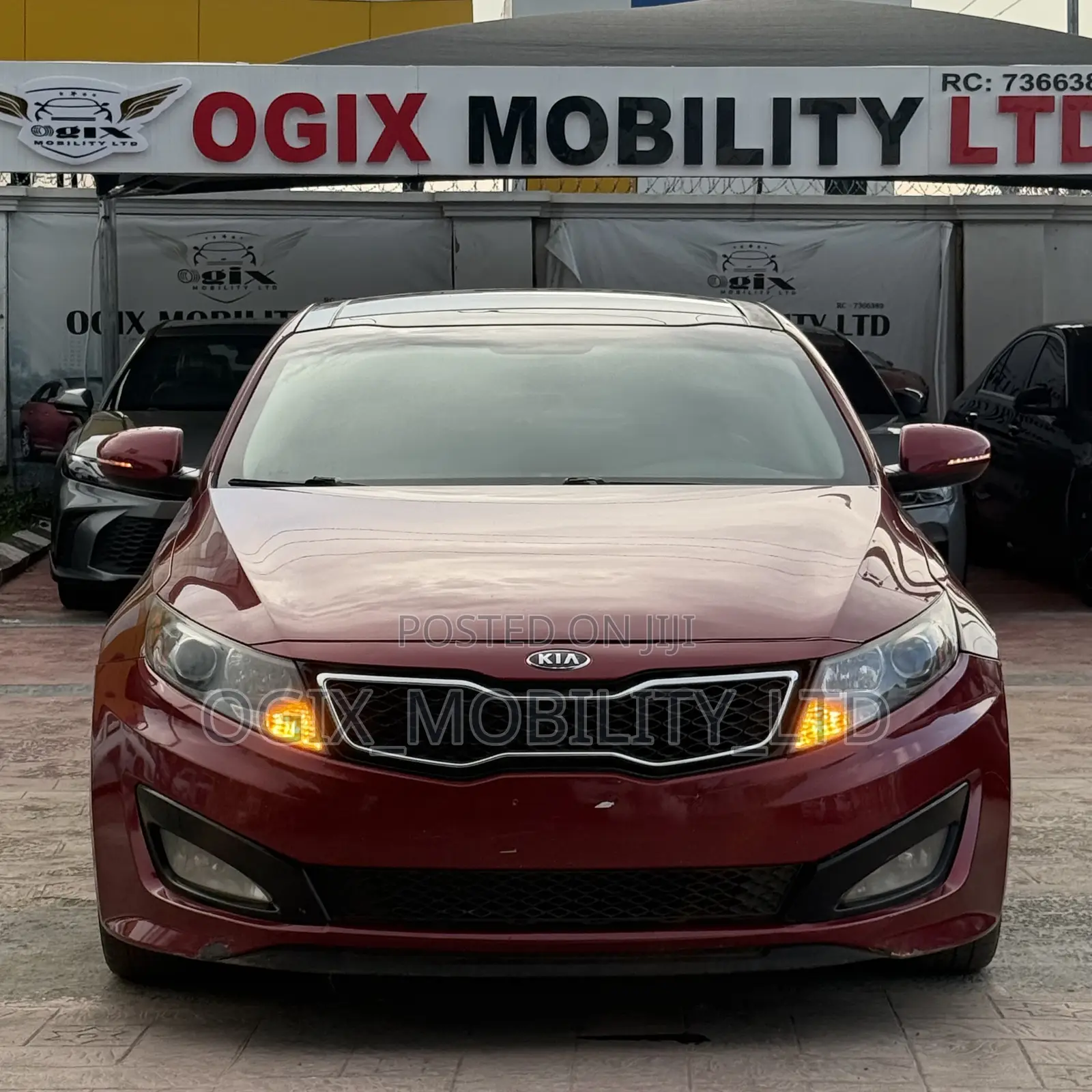 Kia Optima 2012 Red