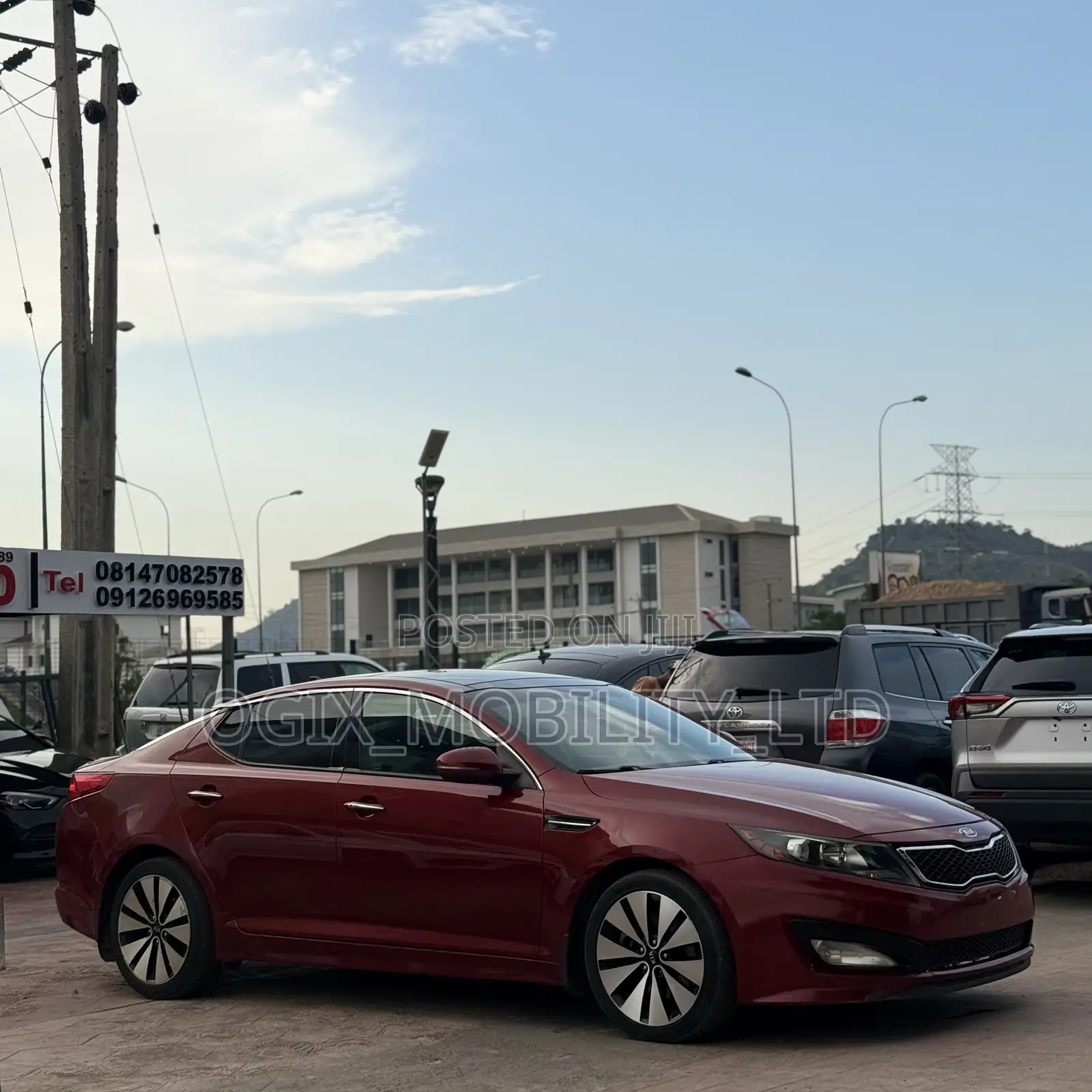 Kia Optima 2012 Red