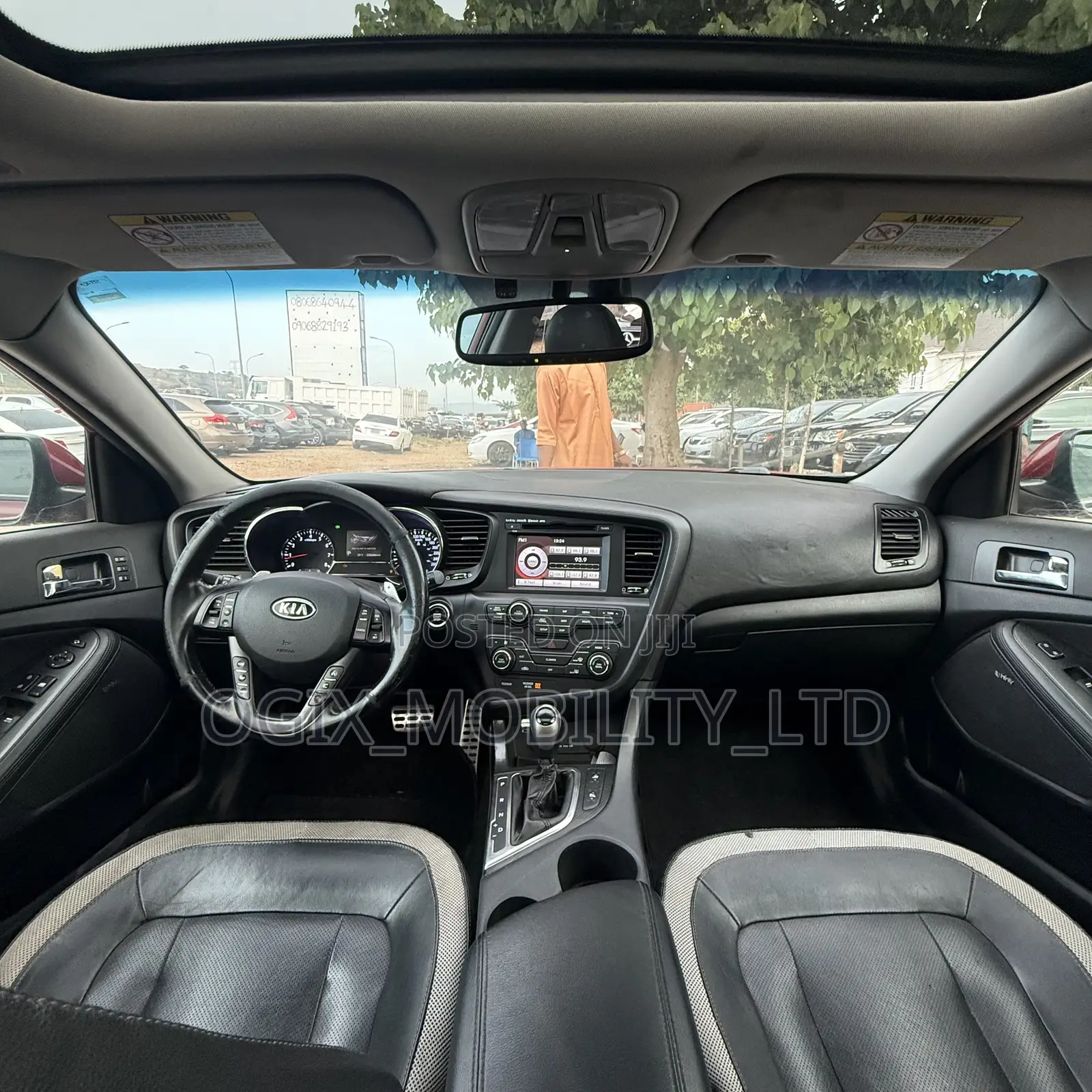 Kia Optima 2012 Red