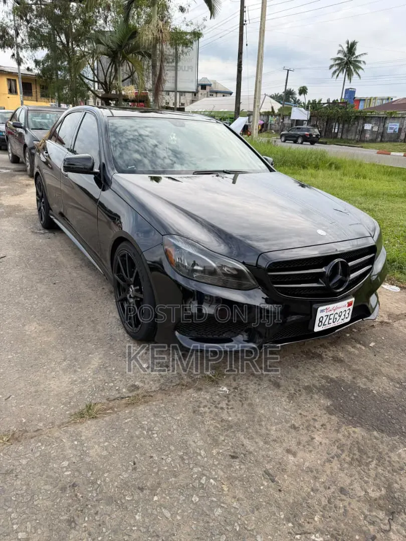 Mercedes-Benz E350 2014 Black