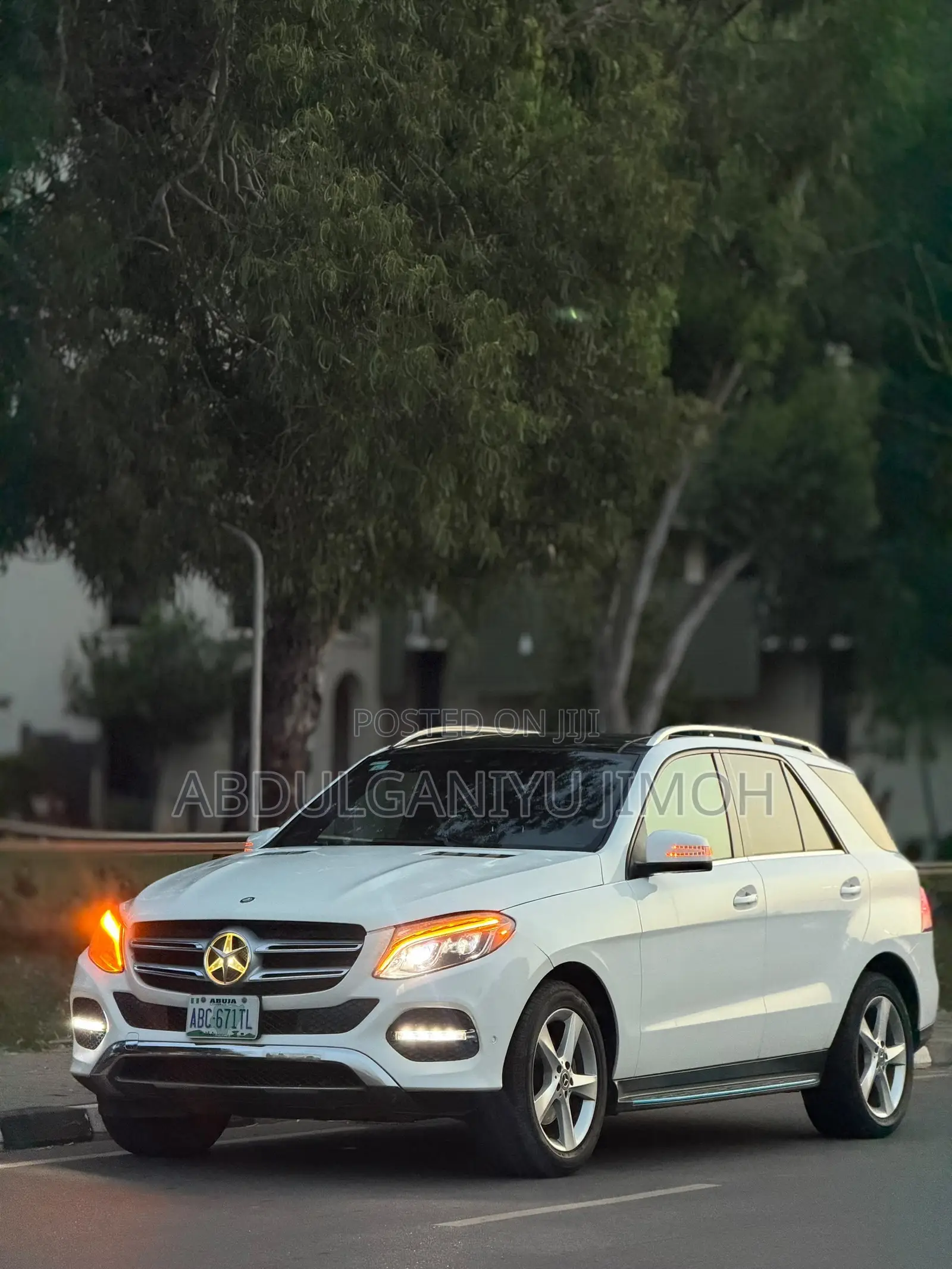 Mercedes-Benz GLE-Class 2017 White