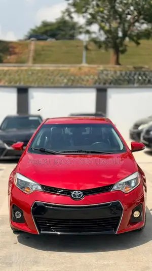 Toyota Corolla S Plus 4dr Sedan (1.8L 4cyl CVT) 2015 Red