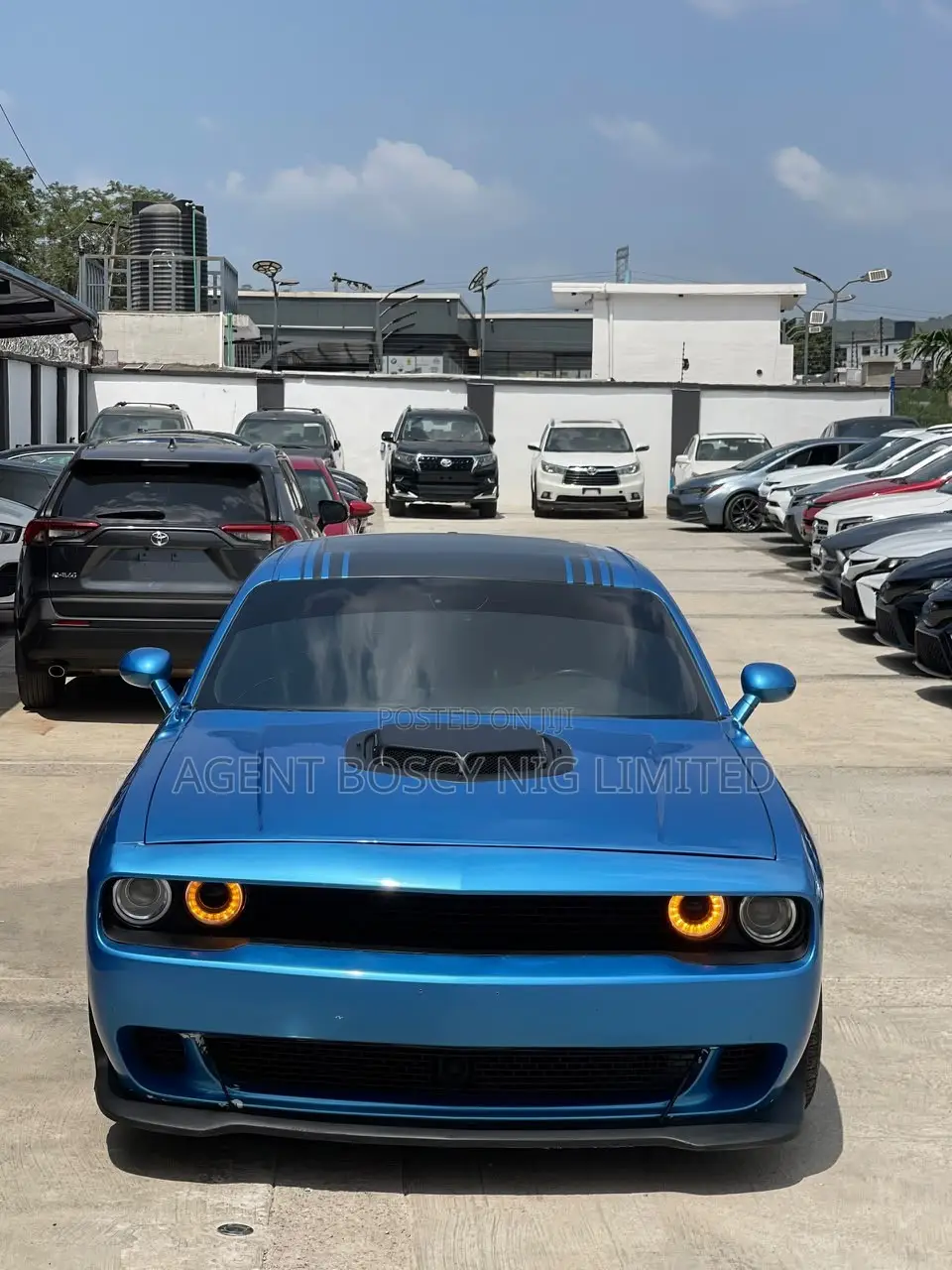 Dodge Challenger SRT Demon RWD 2018 Blue