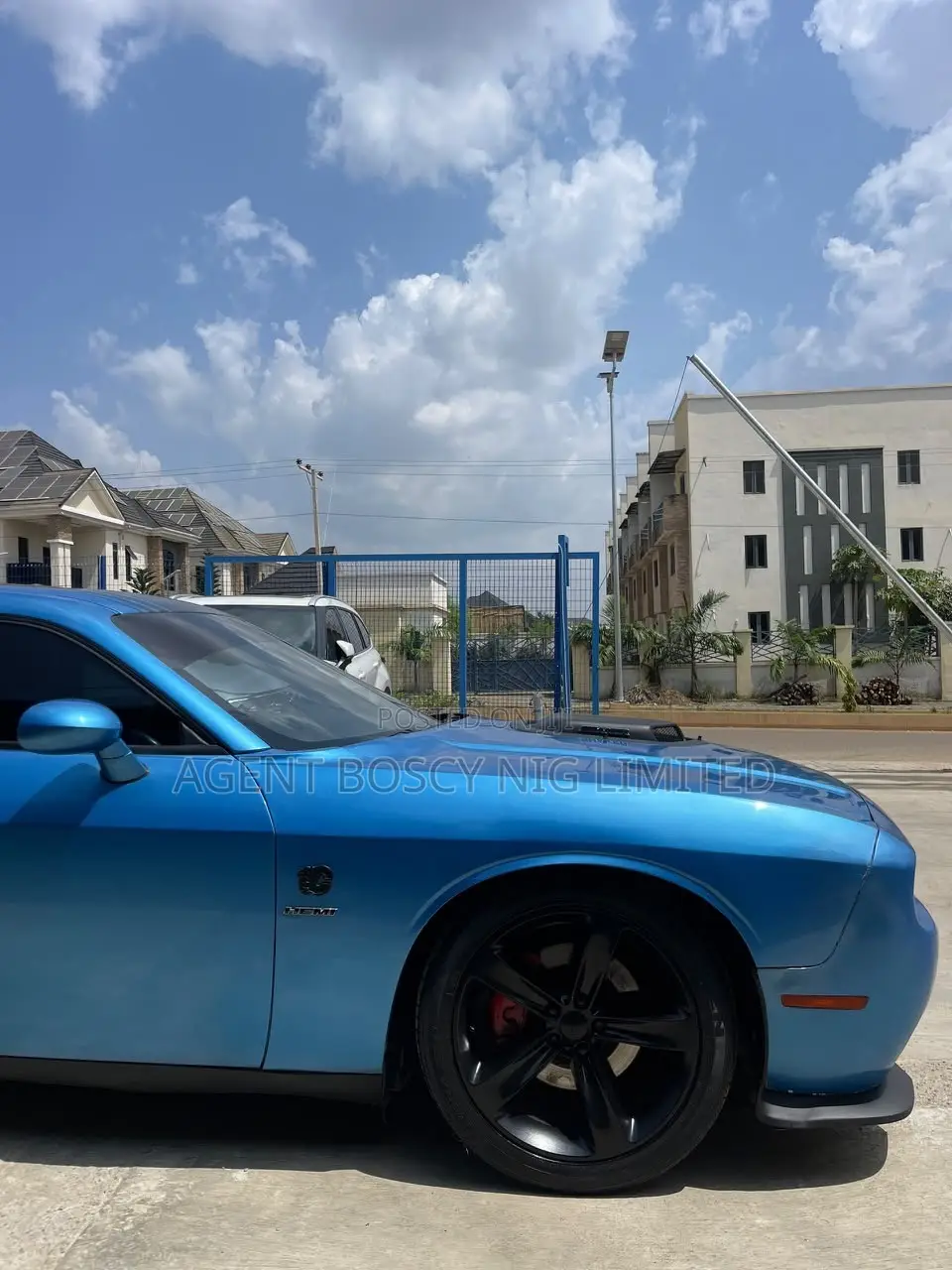 Dodge Challenger SRT Demon RWD 2018 Blue