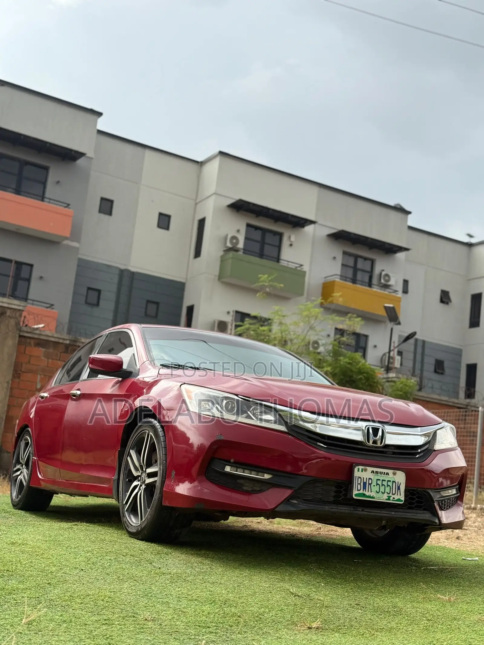 Honda Accord EX 4dr Sedan FWD (2.4L 4cyl 2A) 2016 Red