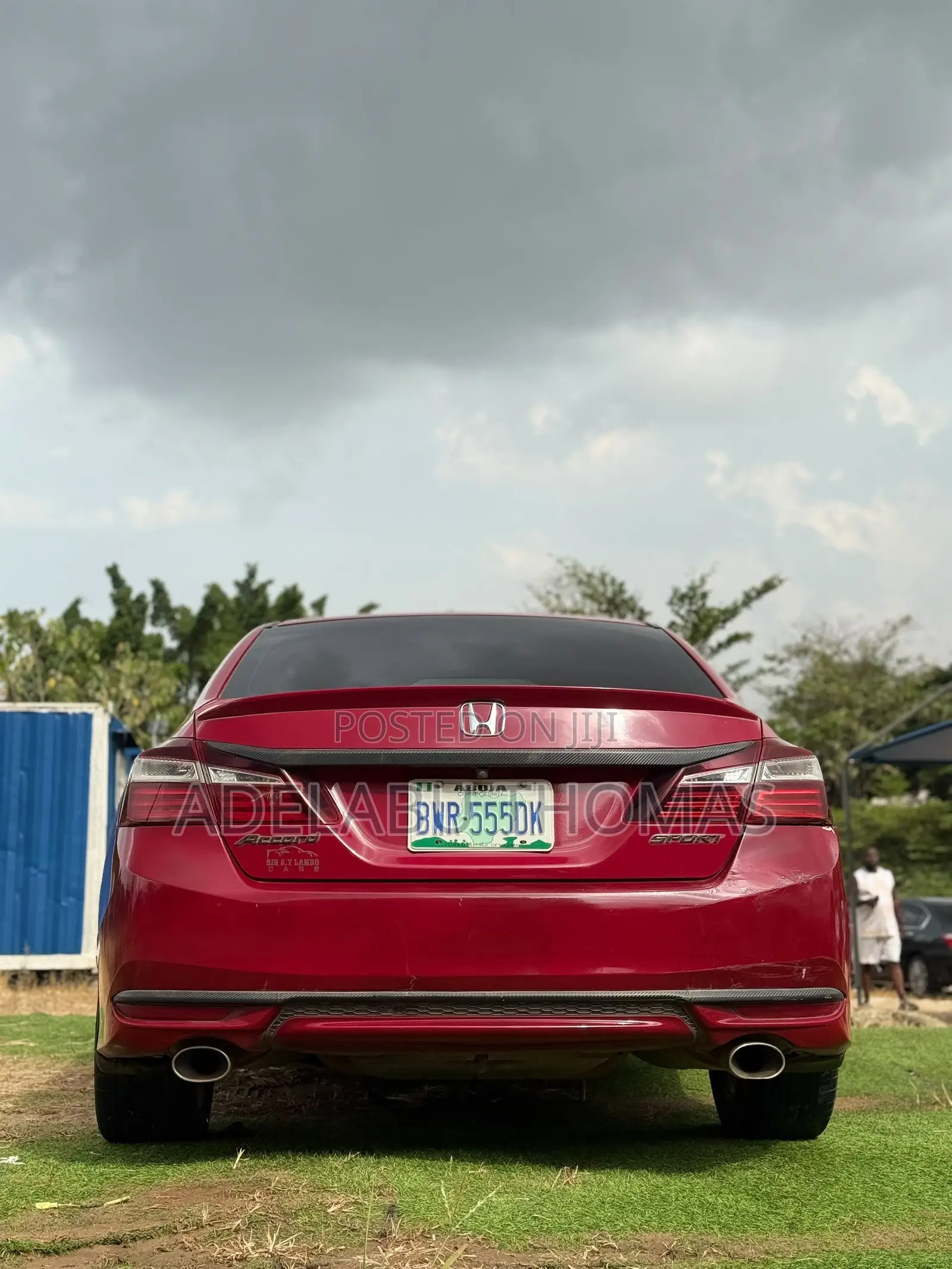 Honda Accord EX 4dr Sedan FWD (2.4L 4cyl 2A) 2016 Red