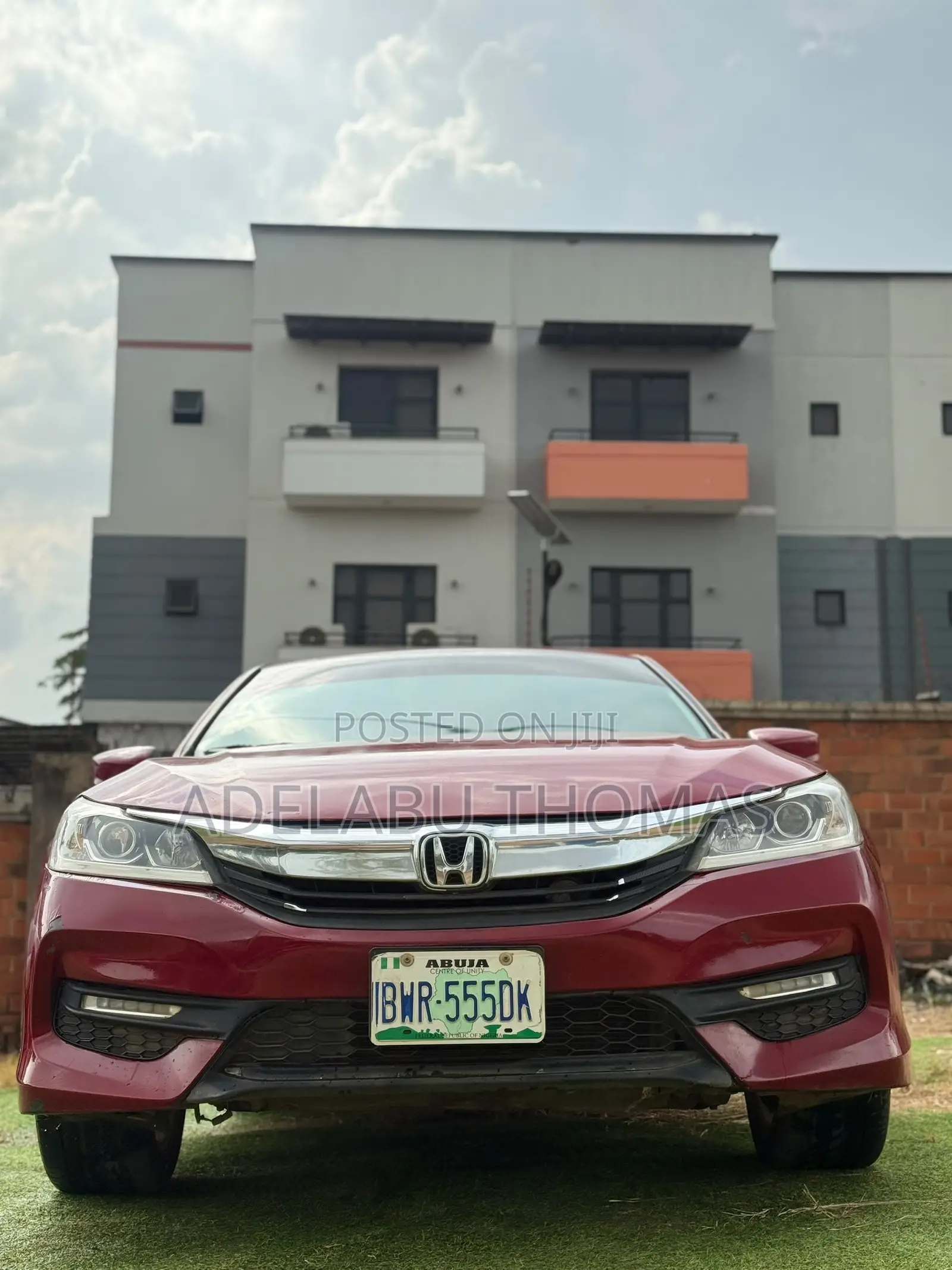 Honda Accord EX 4dr Sedan FWD (2.4L 4cyl 2A) 2016 Red