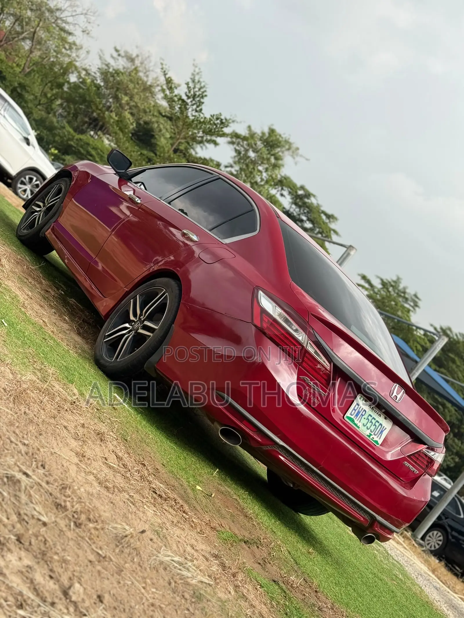 Honda Accord EX 4dr Sedan FWD (2.4L 4cyl 2A) 2016 Red