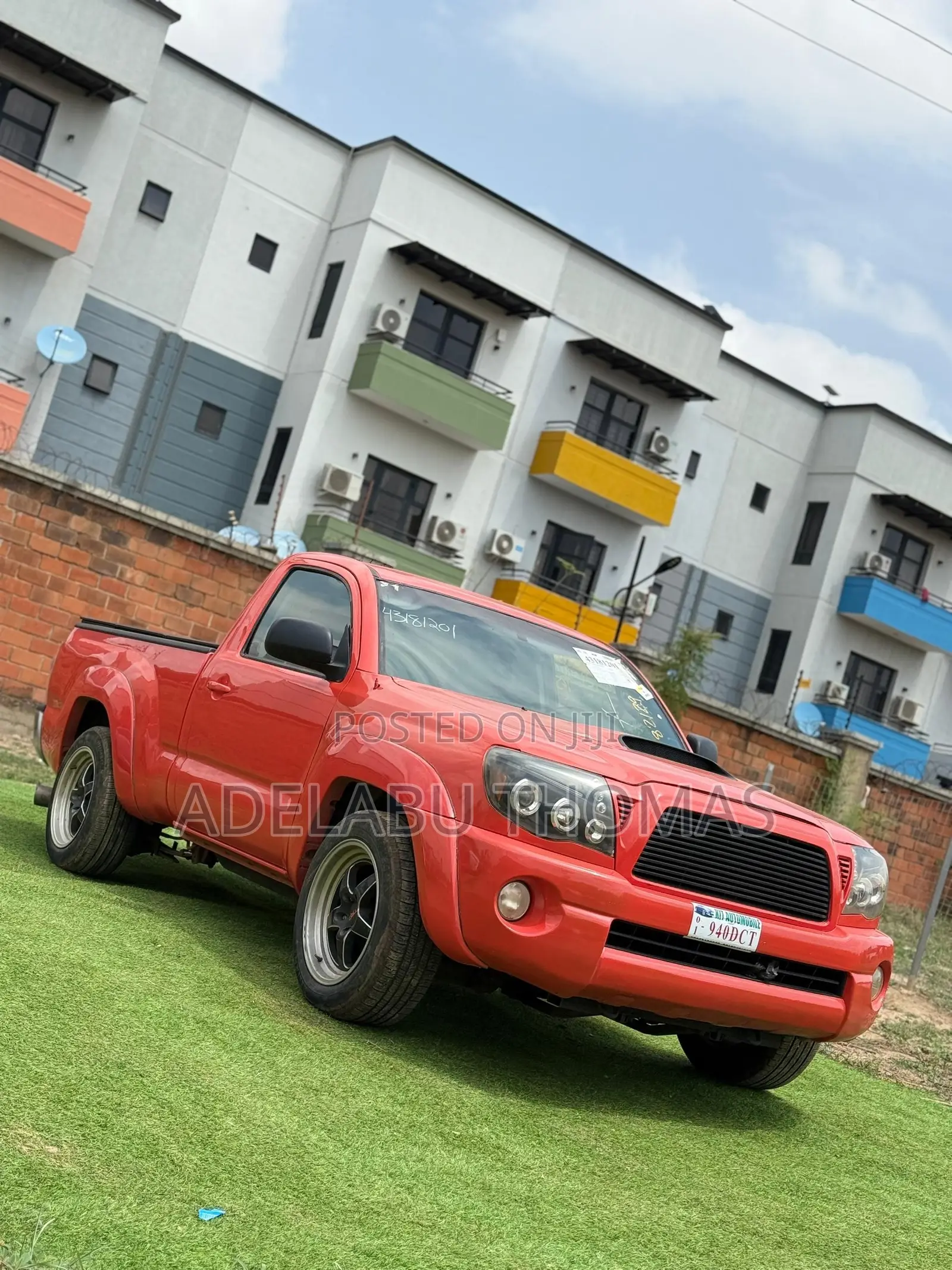 Toyota Tacoma Regular Cab 2008 Orange