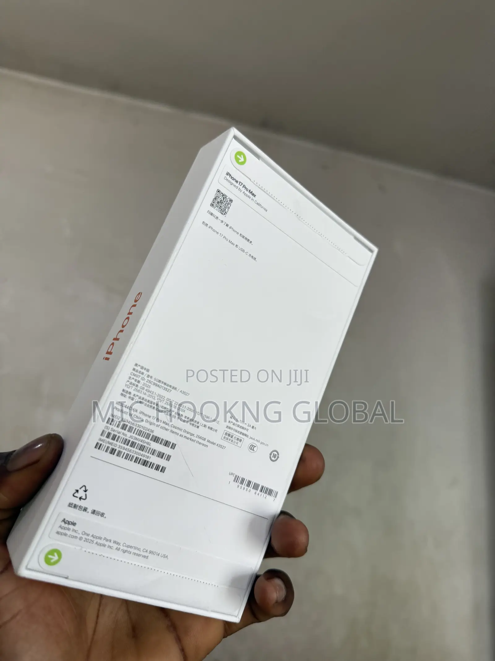 New Apple iPhone 16 Pro 256 GB White