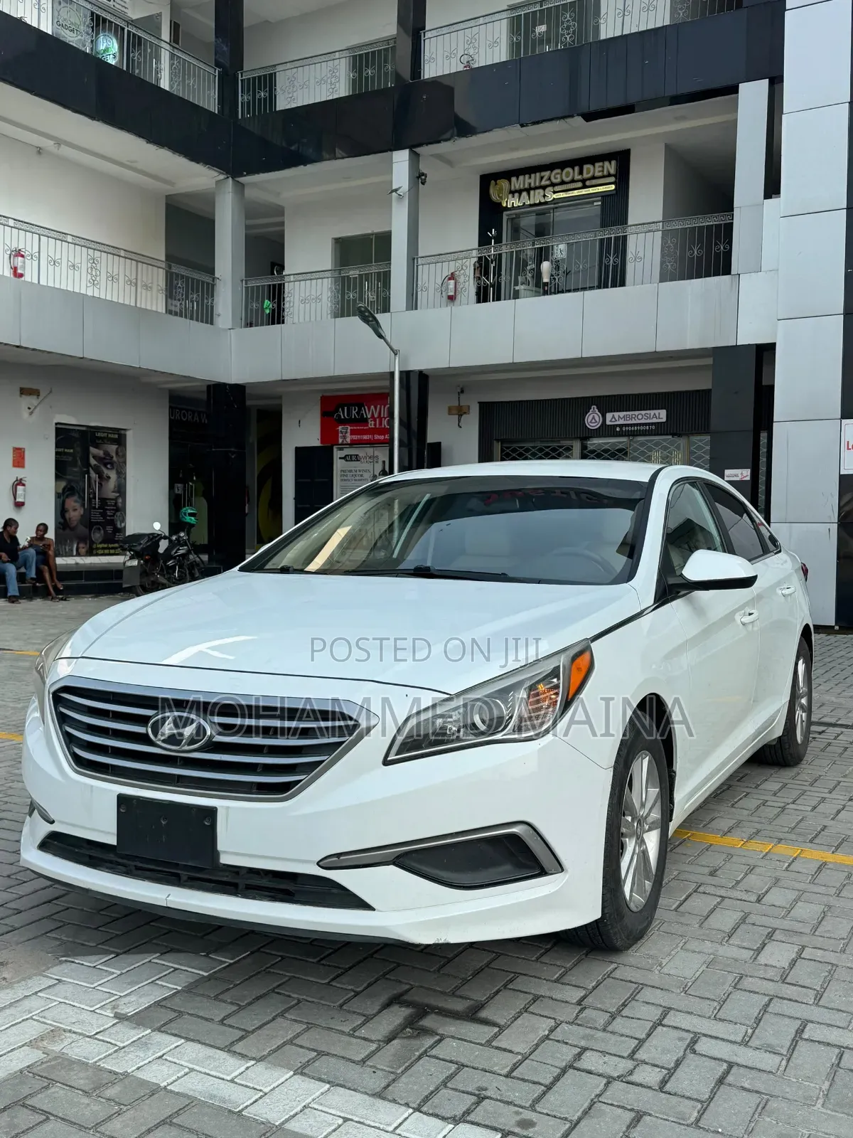 Hyundai Sonata 2017 White