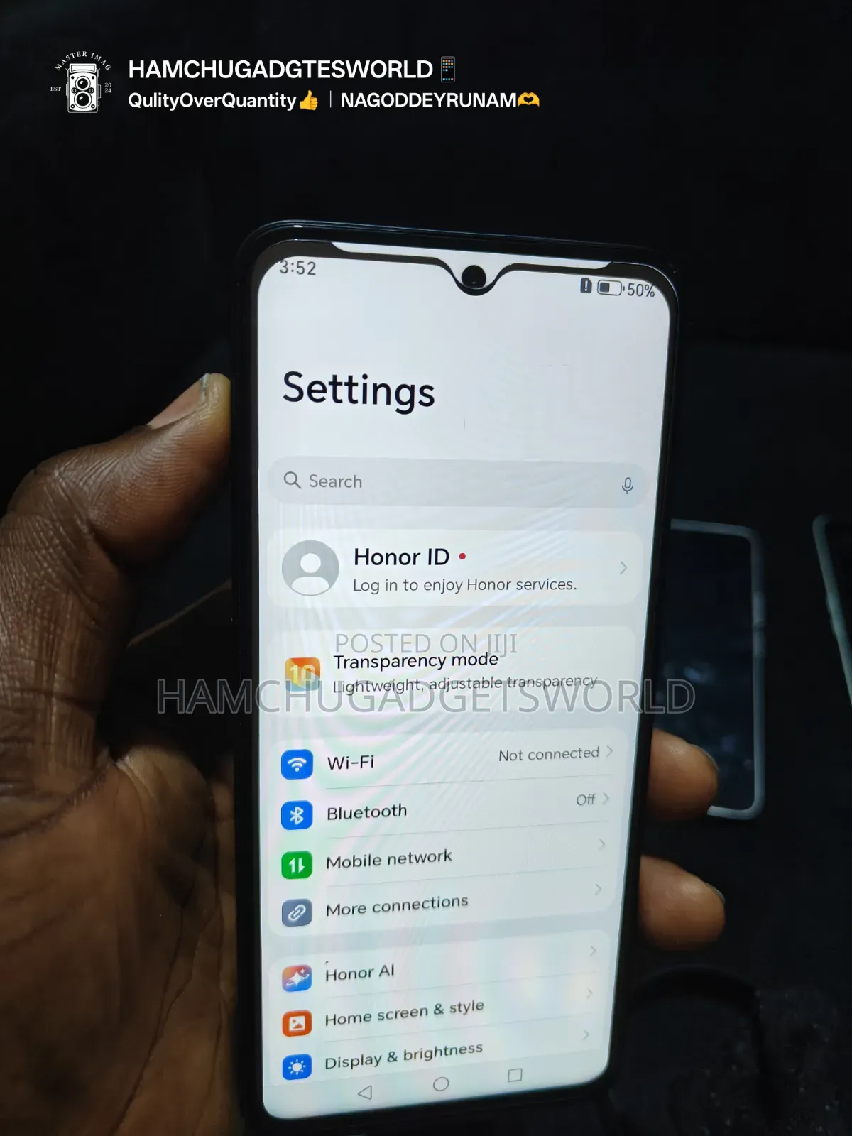 Honor X6C 128 GB Black