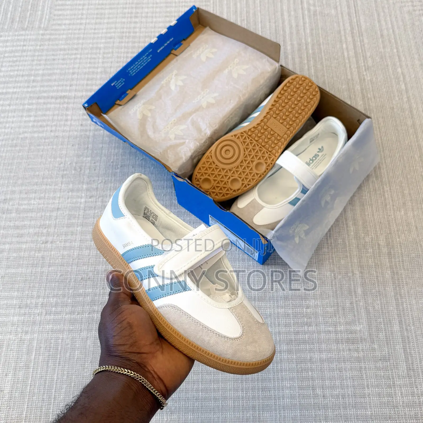 Adidas Originals Samba-Jane “White Halo Blue”