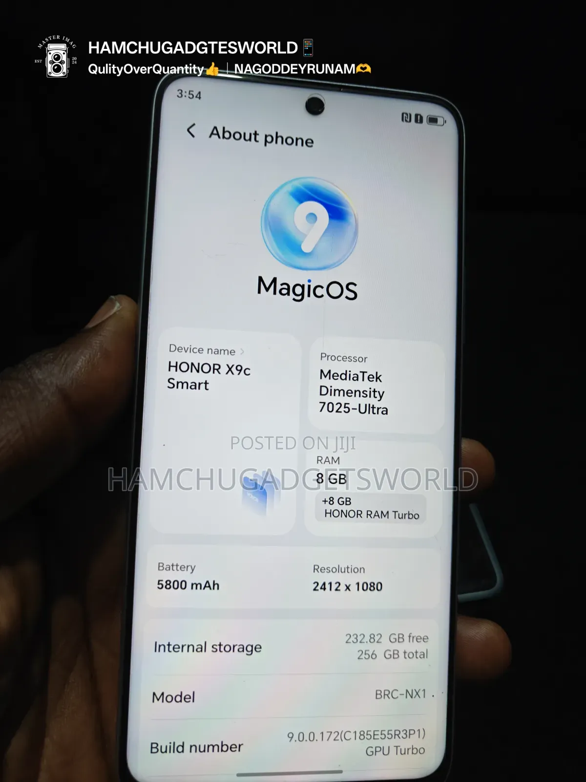 Honor X9c Smart 256 GB White